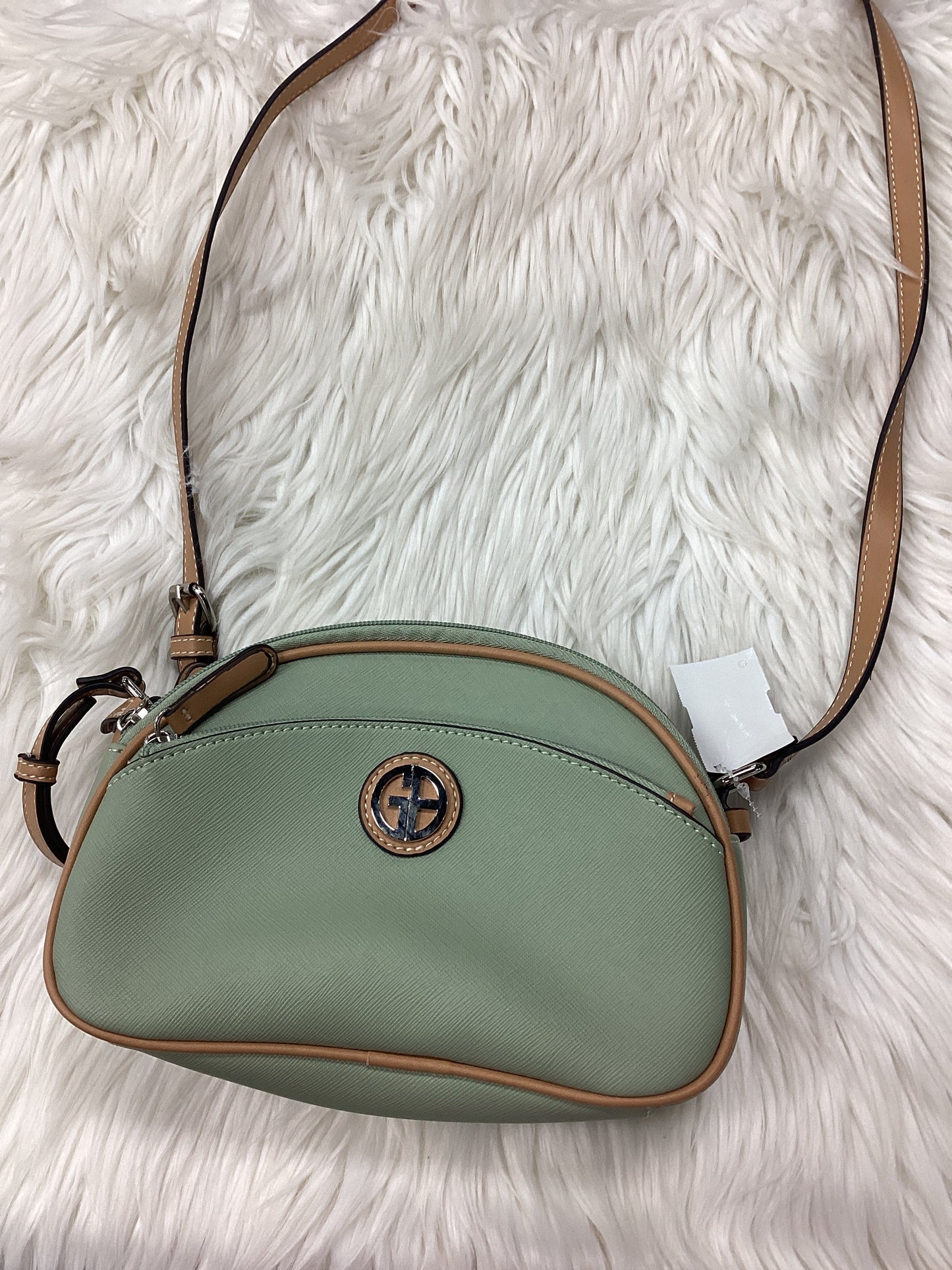 Crossbody By Giani Bernini In Green, Size:Medium