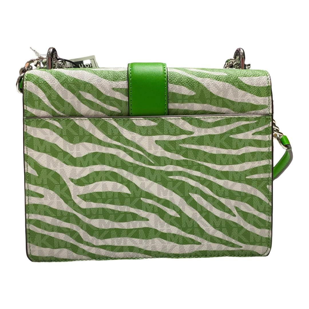 Handbag Designer By Michael Kors In Green, Size:Small