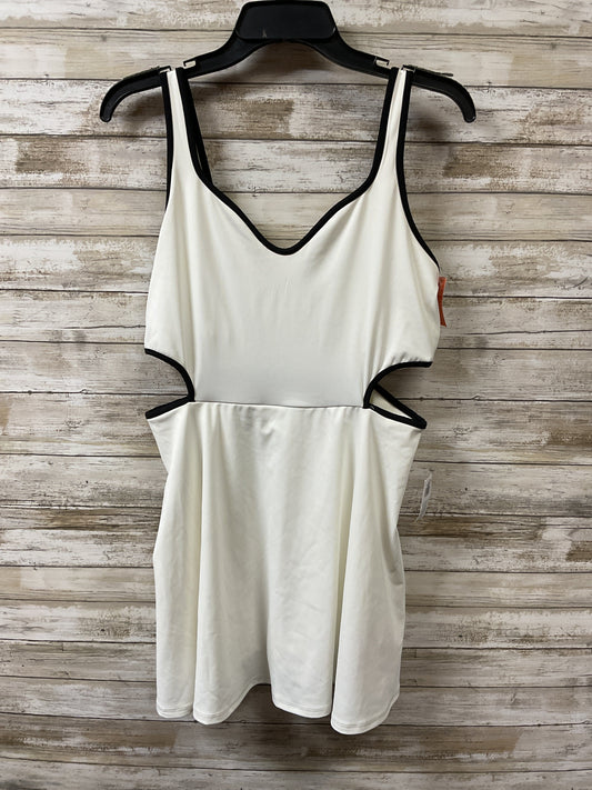 Athletic Dress By Old Navy In Cream, Size:L
