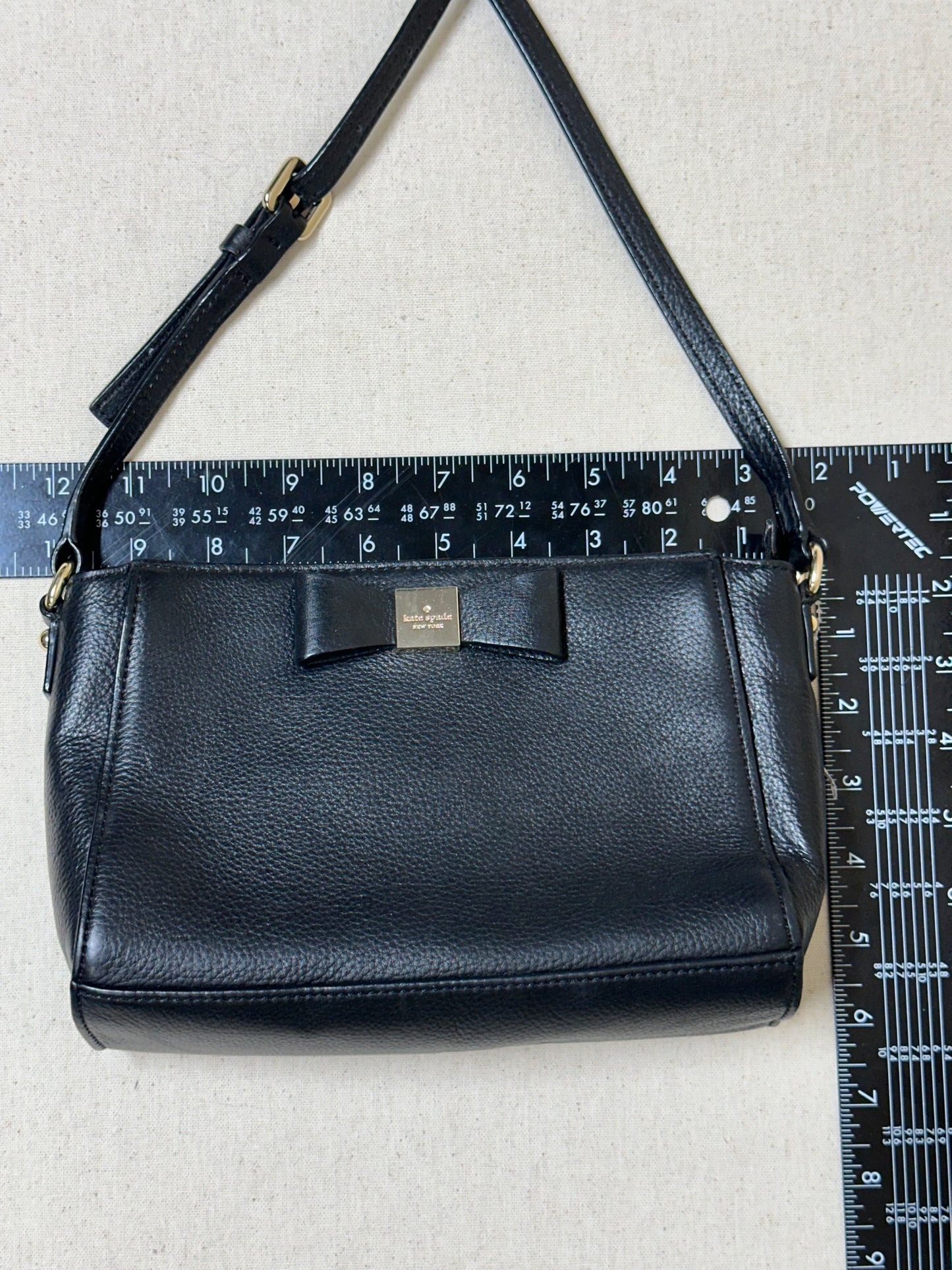 Crossbody Designer By Kate Spade In Black, Size:Small
