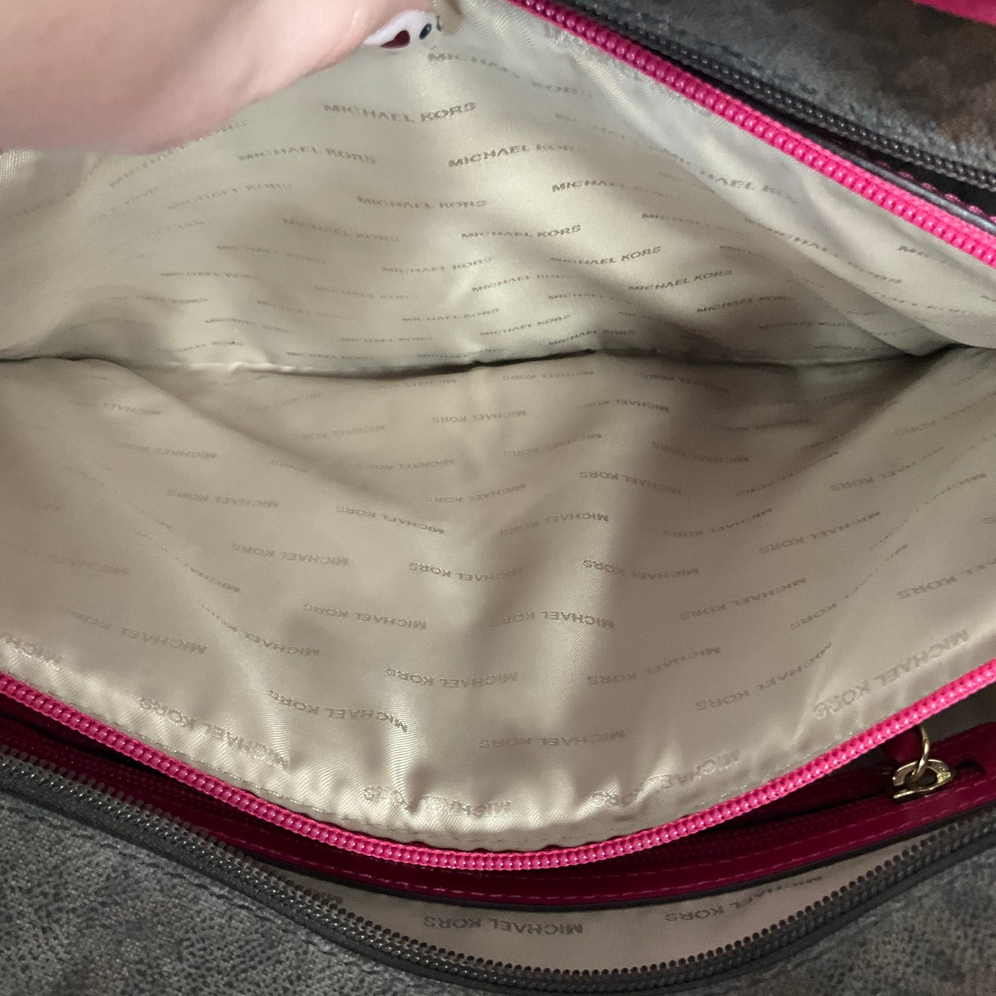 Handbag Designer By Michael Kors, Size: Large