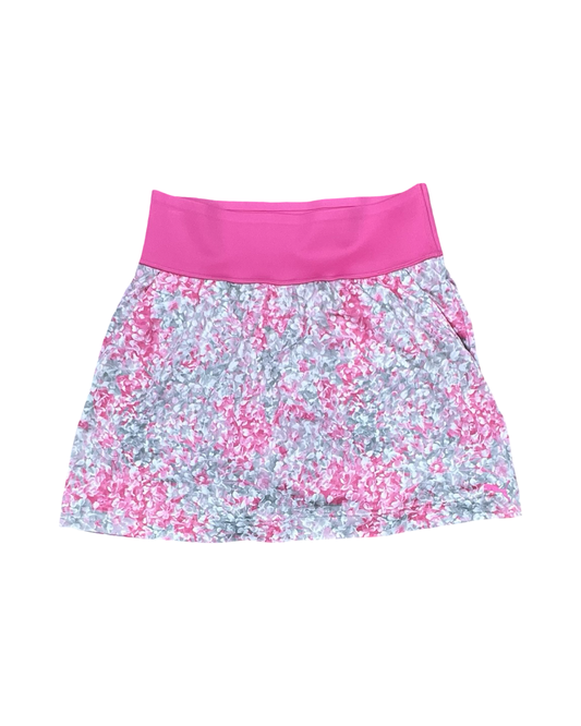 Athletic Skort By Puma In Pink & White, Size:Xs