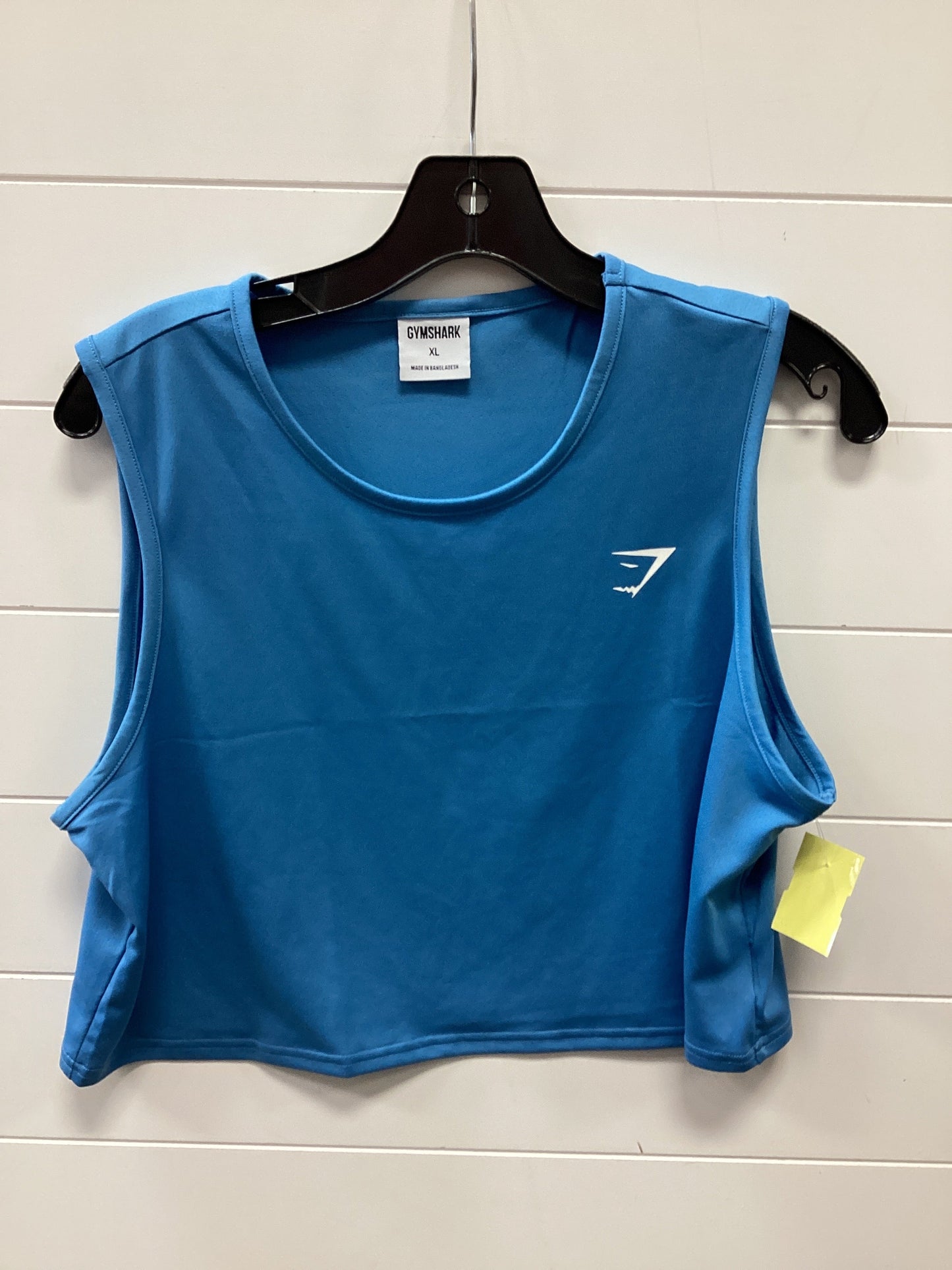 Athletic Tank Top By Gym Shark In Blue, Size:Xl