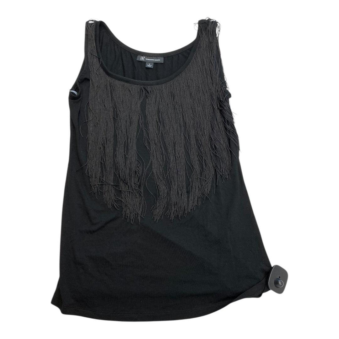 Top Sleeveless By Inc In Black, Size:S