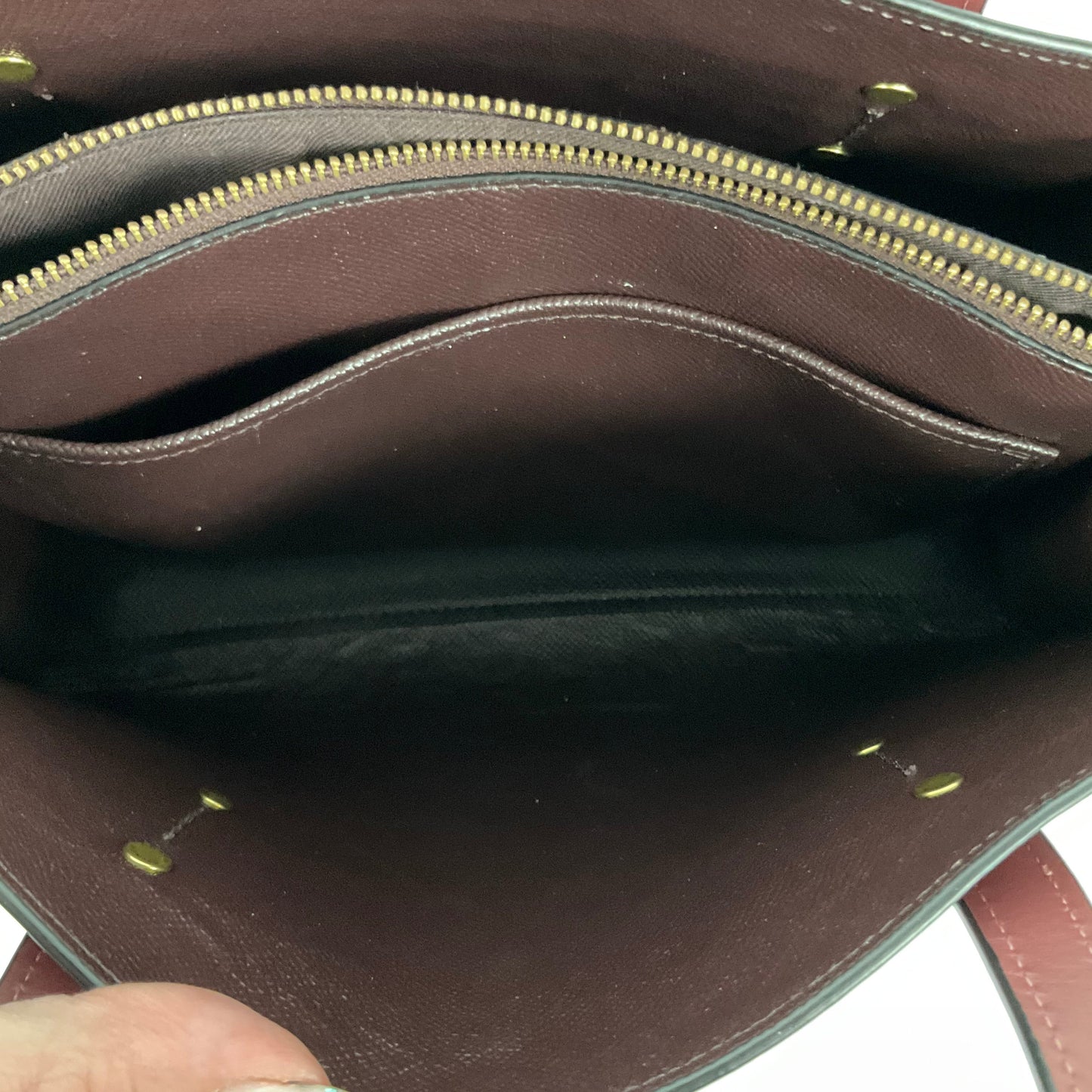Crossbody Designer By Coach, Size: Medium