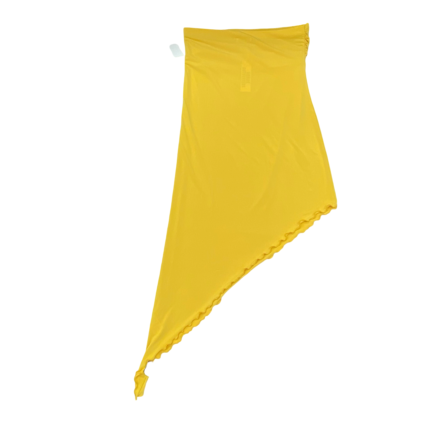 Skirt Midi By Urban Outfitters In Yellow, Size:Xl