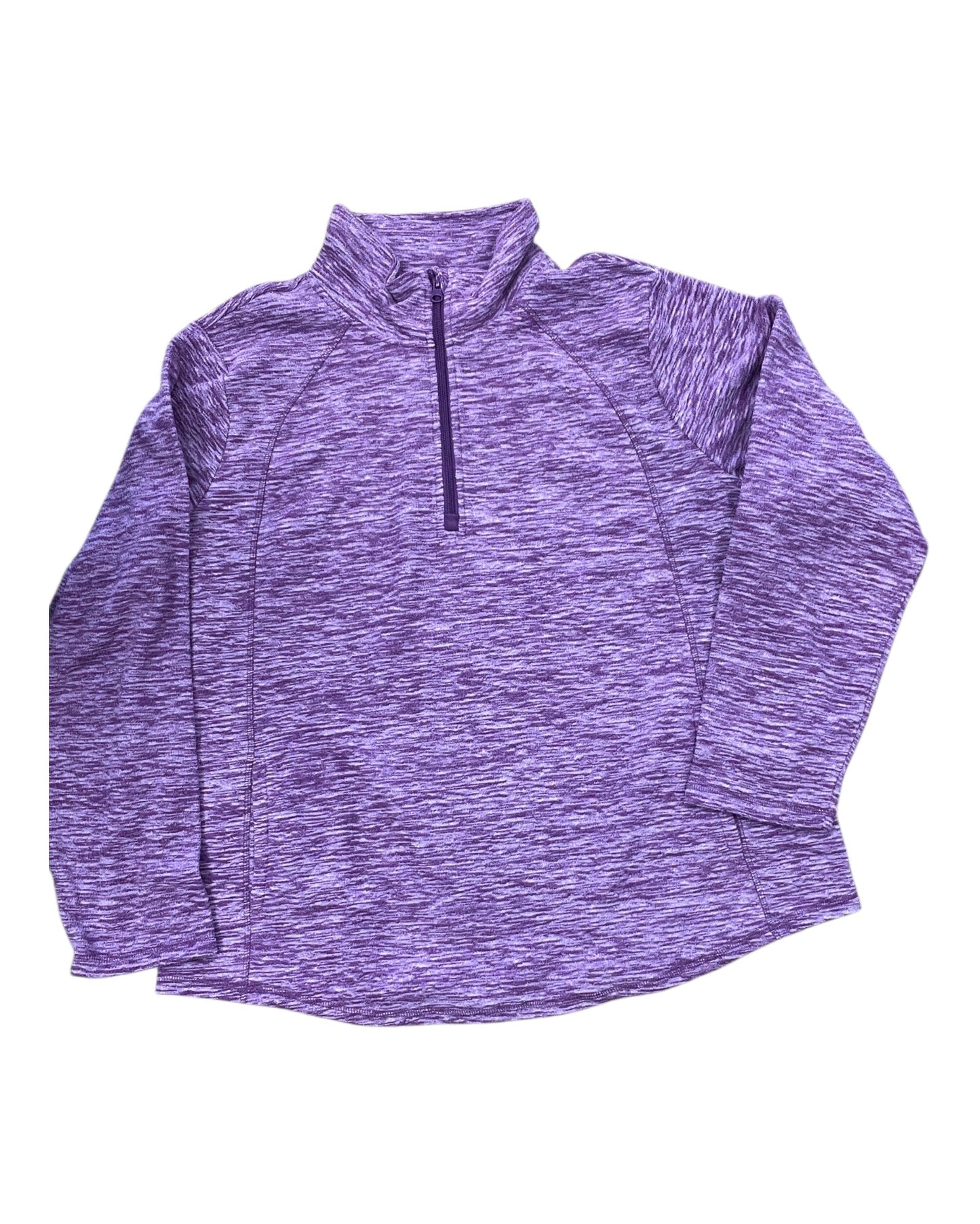 Sweatshirt Collar By St Johns Bay In Purple, Size:1X