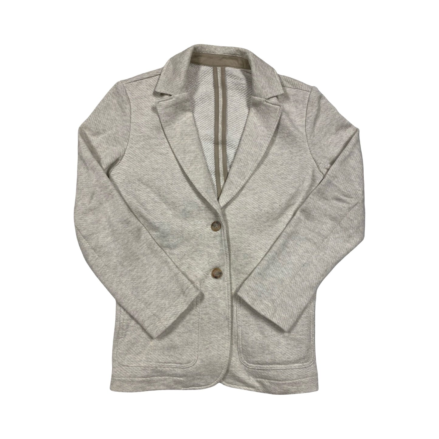 Blazer By Faherty In Cream, Size:Xs
