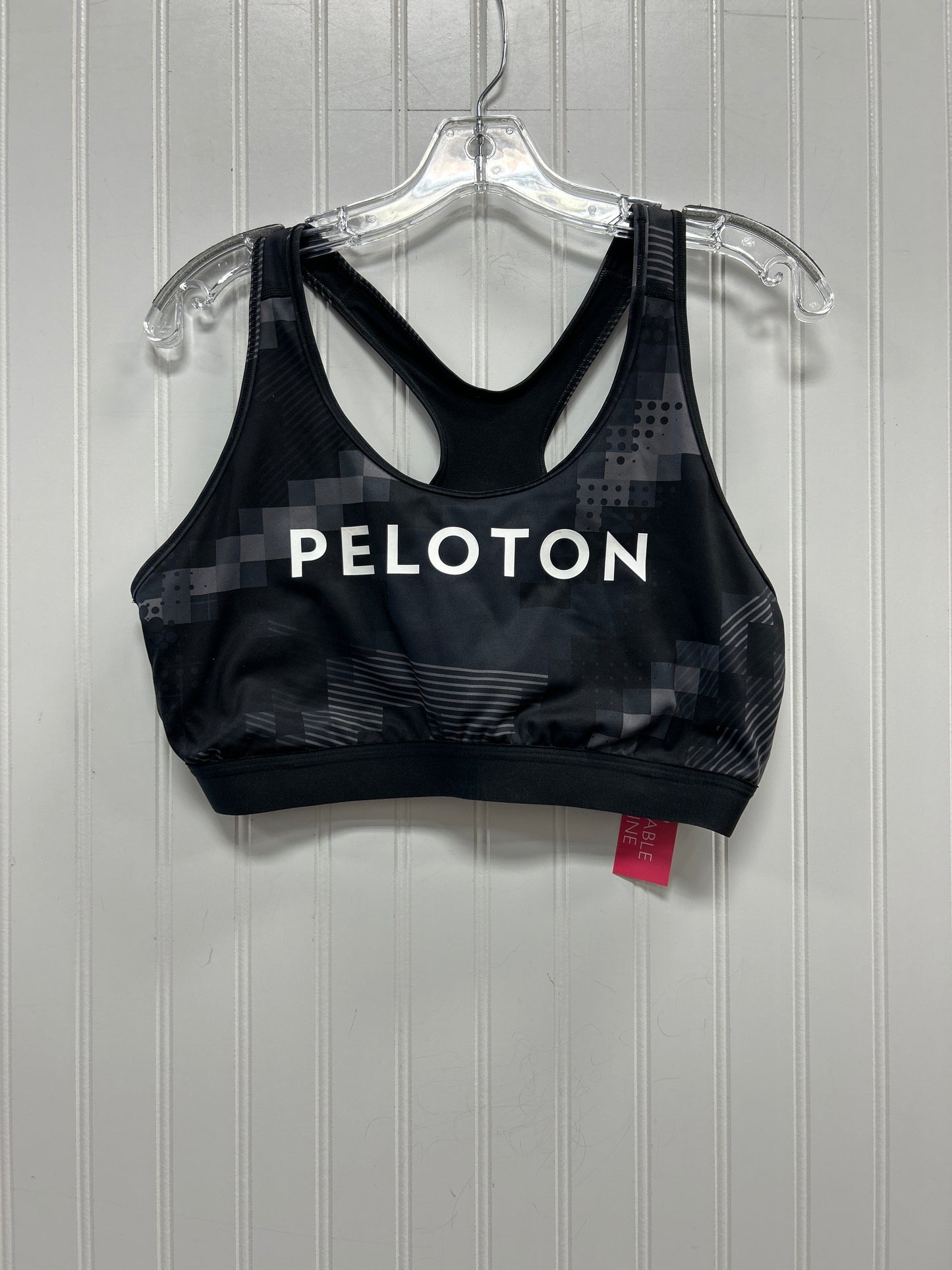 Athletic Bra By Peloton In Black, Size:1X