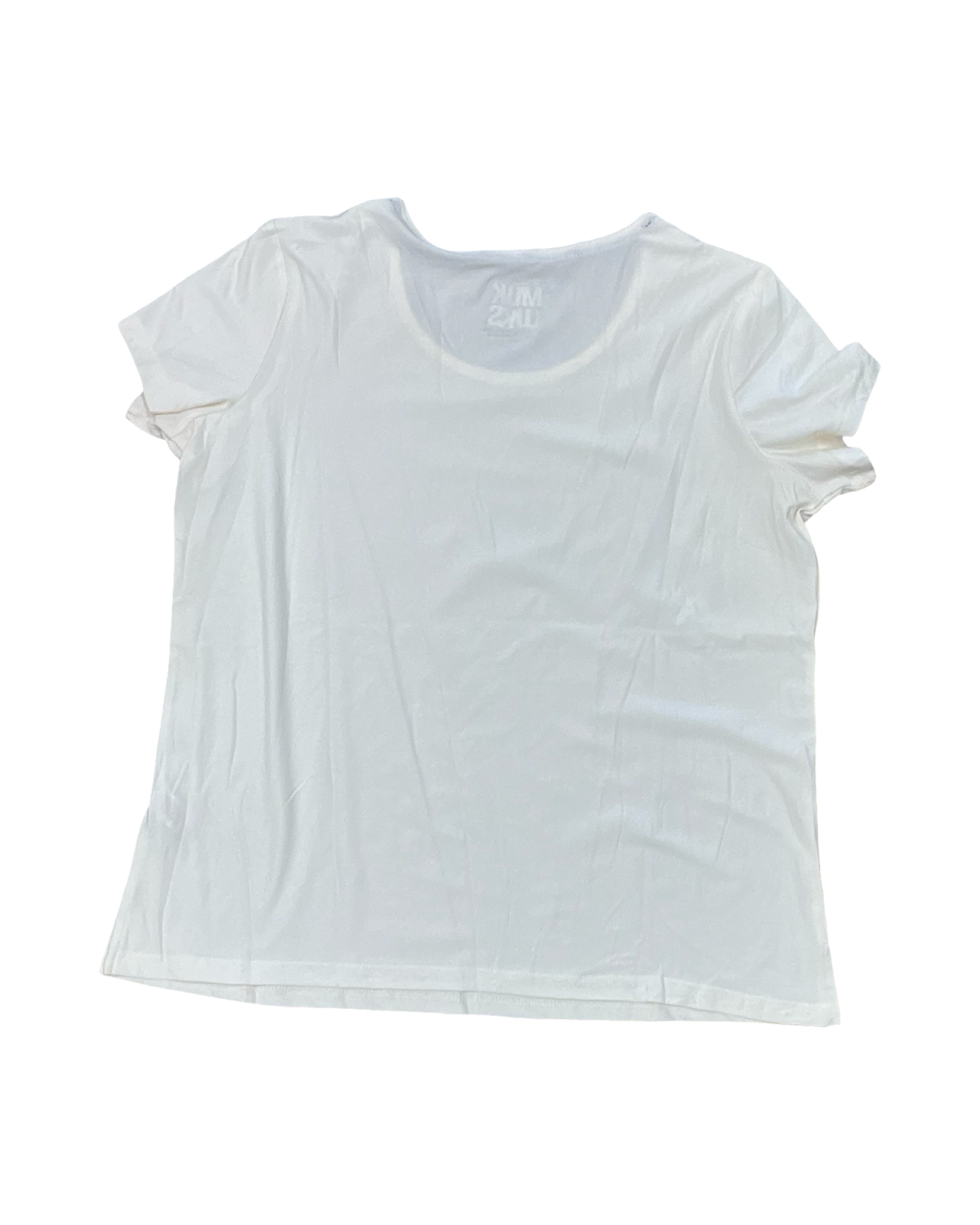 Top Ss Basic By Muk Luks In Cream, Size:S