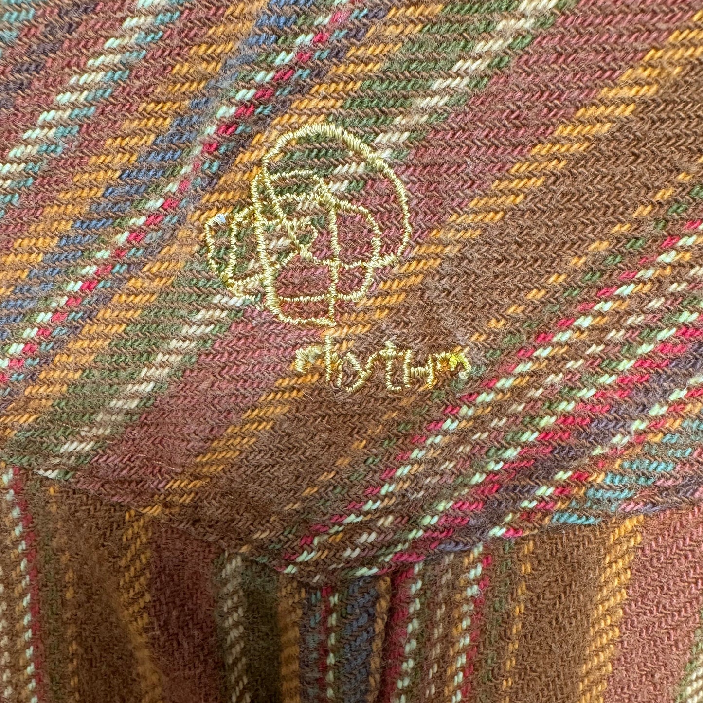 Top Long Sleeve By Patagonia In Striped Pattern, Size: M