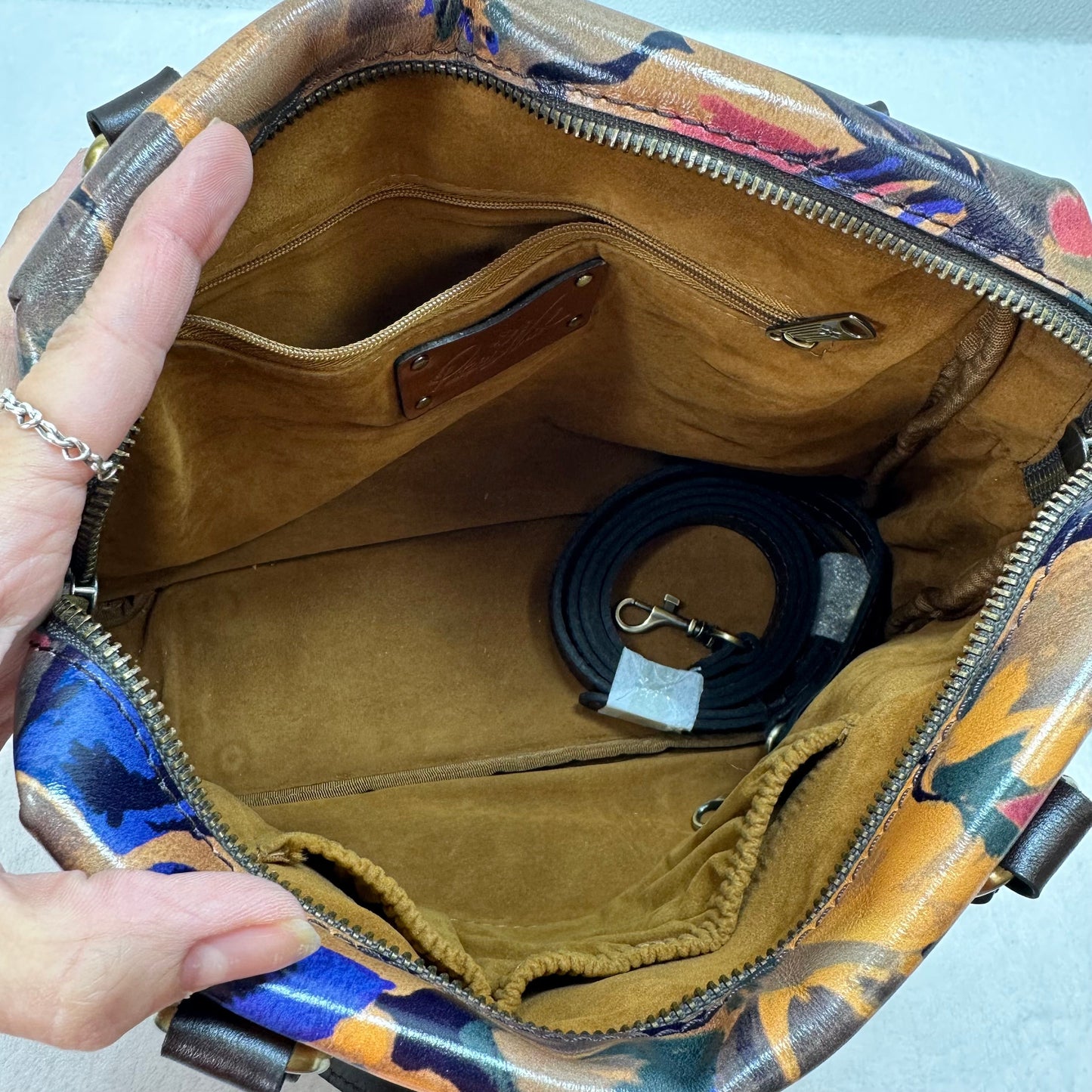 Crossbody Designer By Patricia Nash, Size: Medium