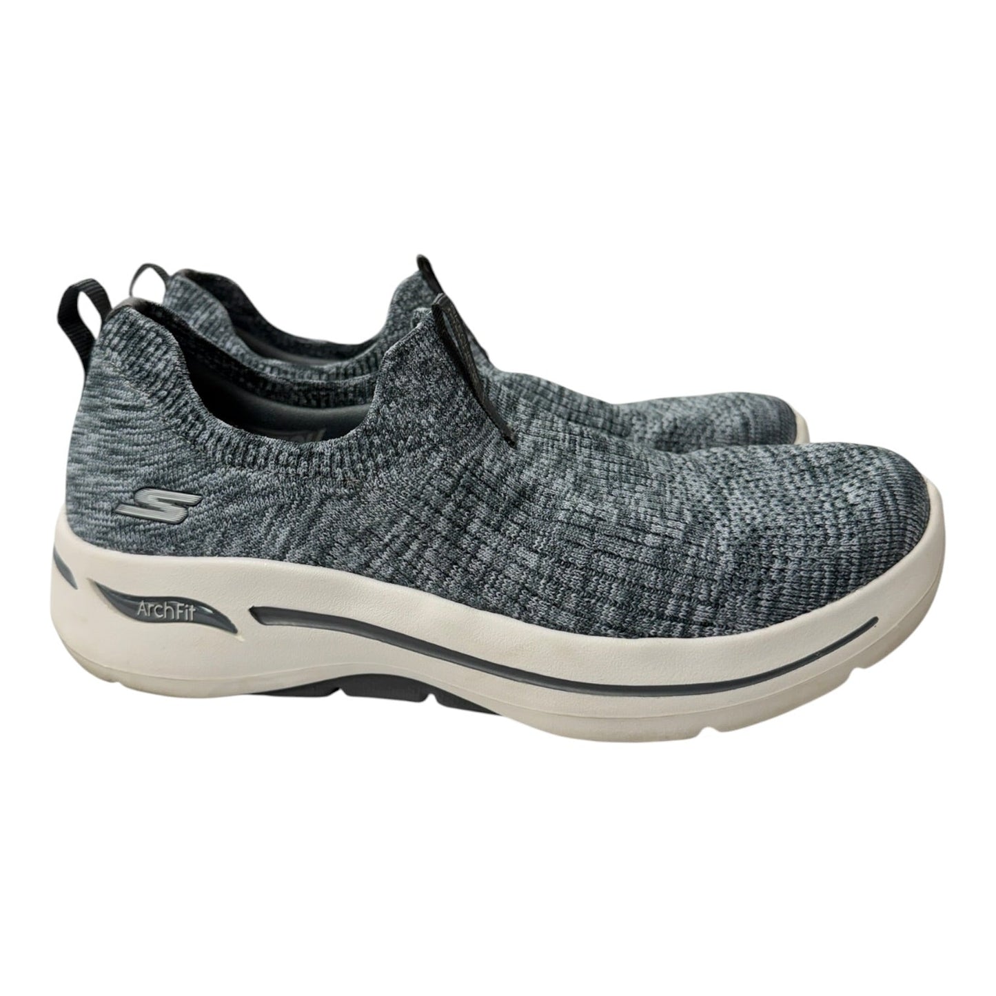Shoes Sneakers By Skechers In Grey, Size:7.5