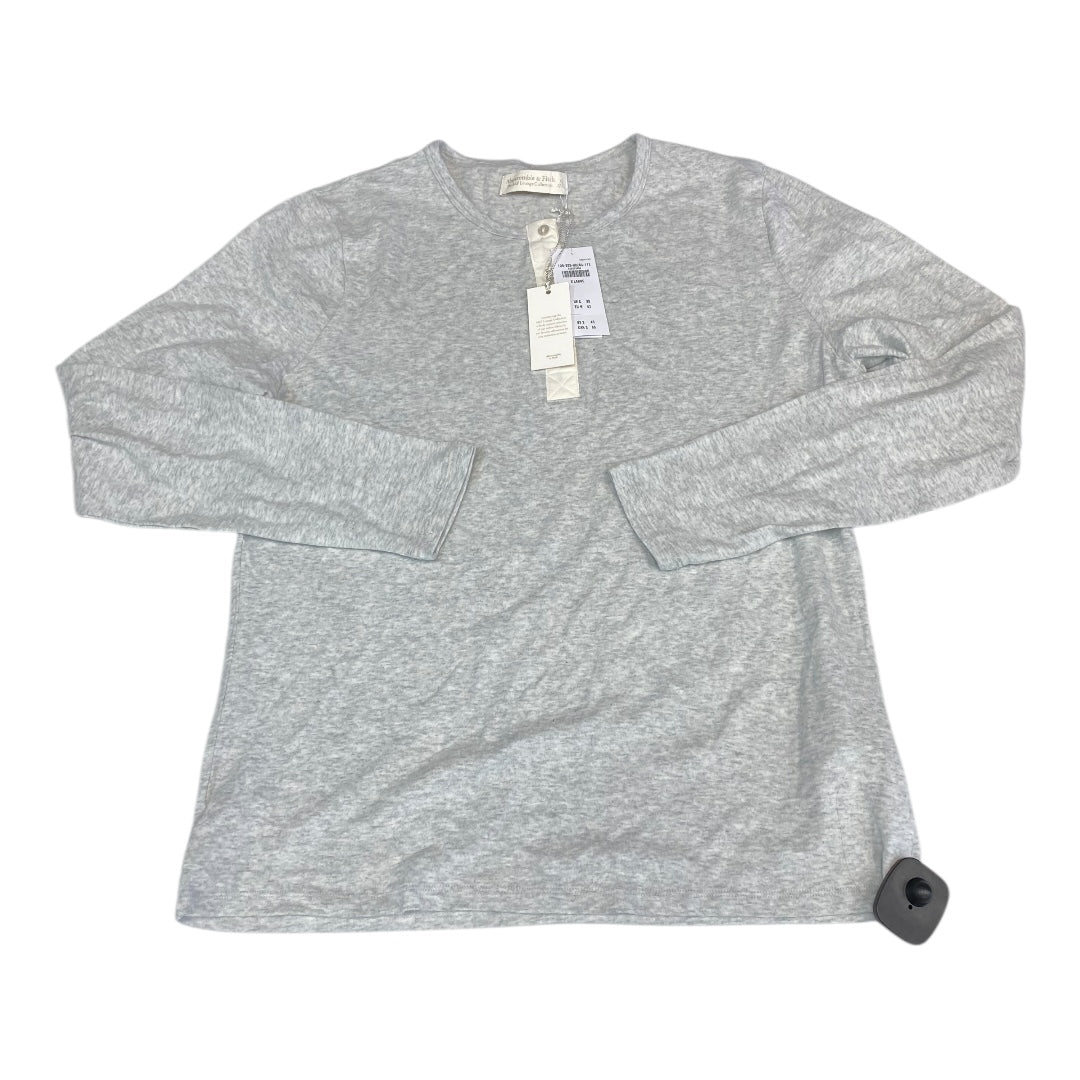 Top Ls By Abercrombie And Fitch In Grey, Size:Xl