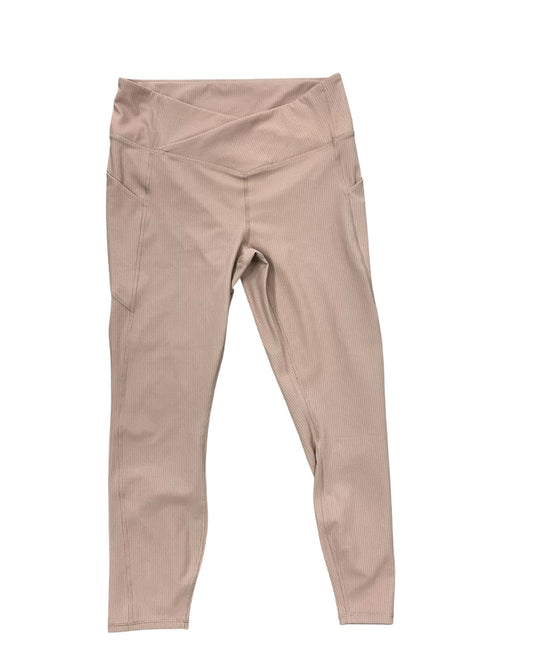 Athletic Leggings By Fabletics In Tan, Size:Xl