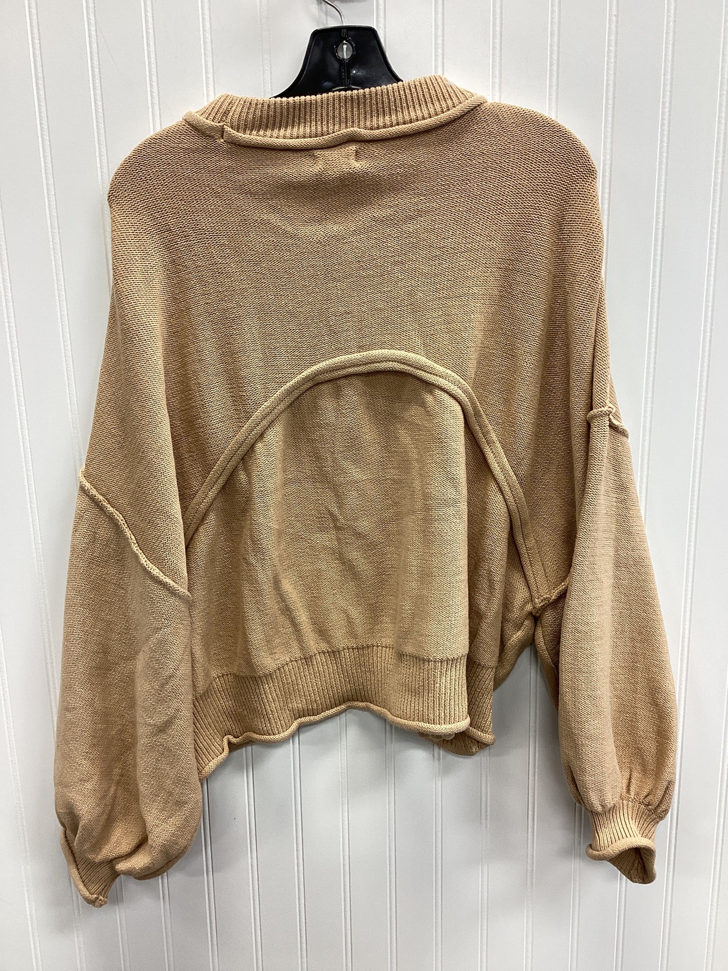 Top Ls By Pol In Tan, Size:L