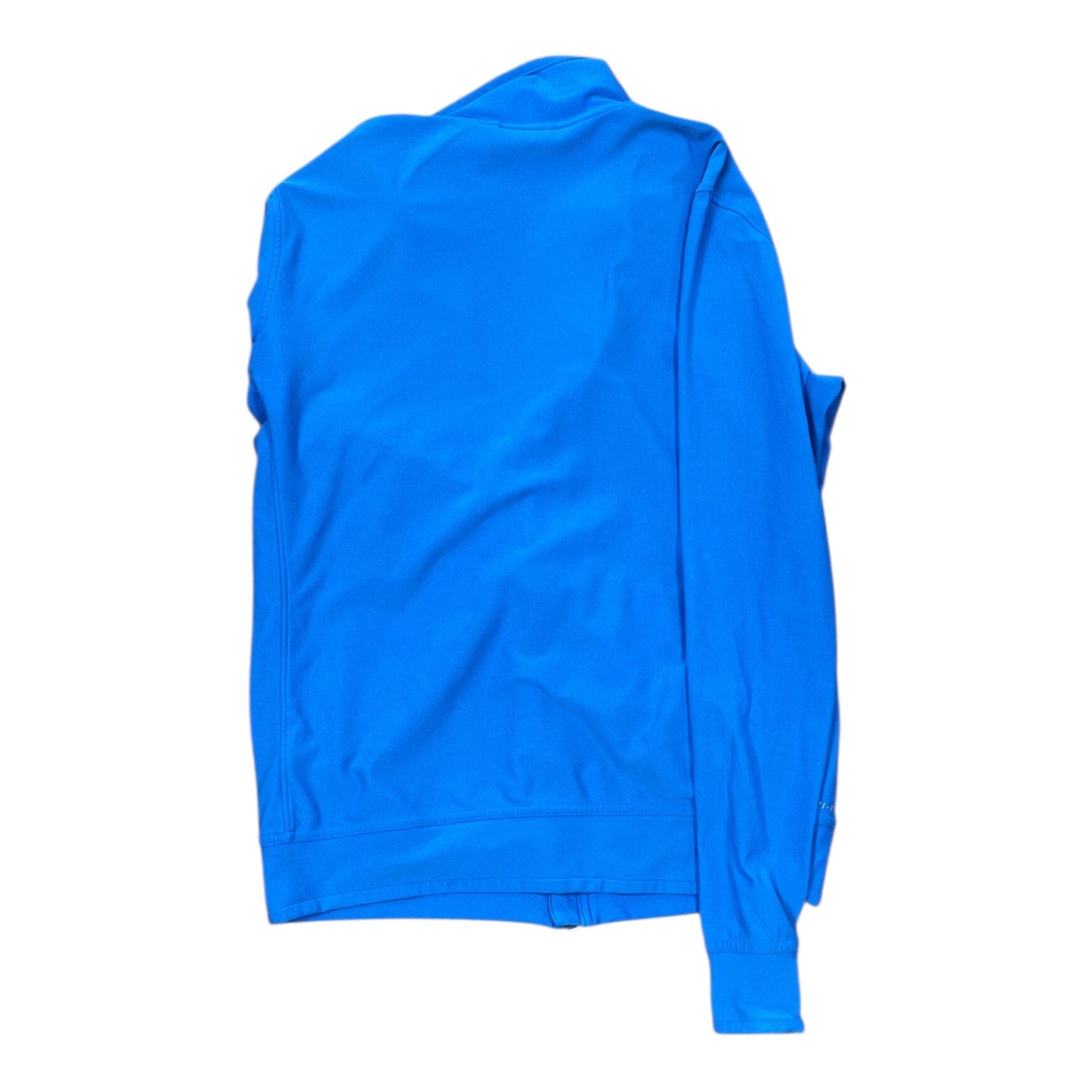 Athletic Jacket By Nike In Blue, Size:L
