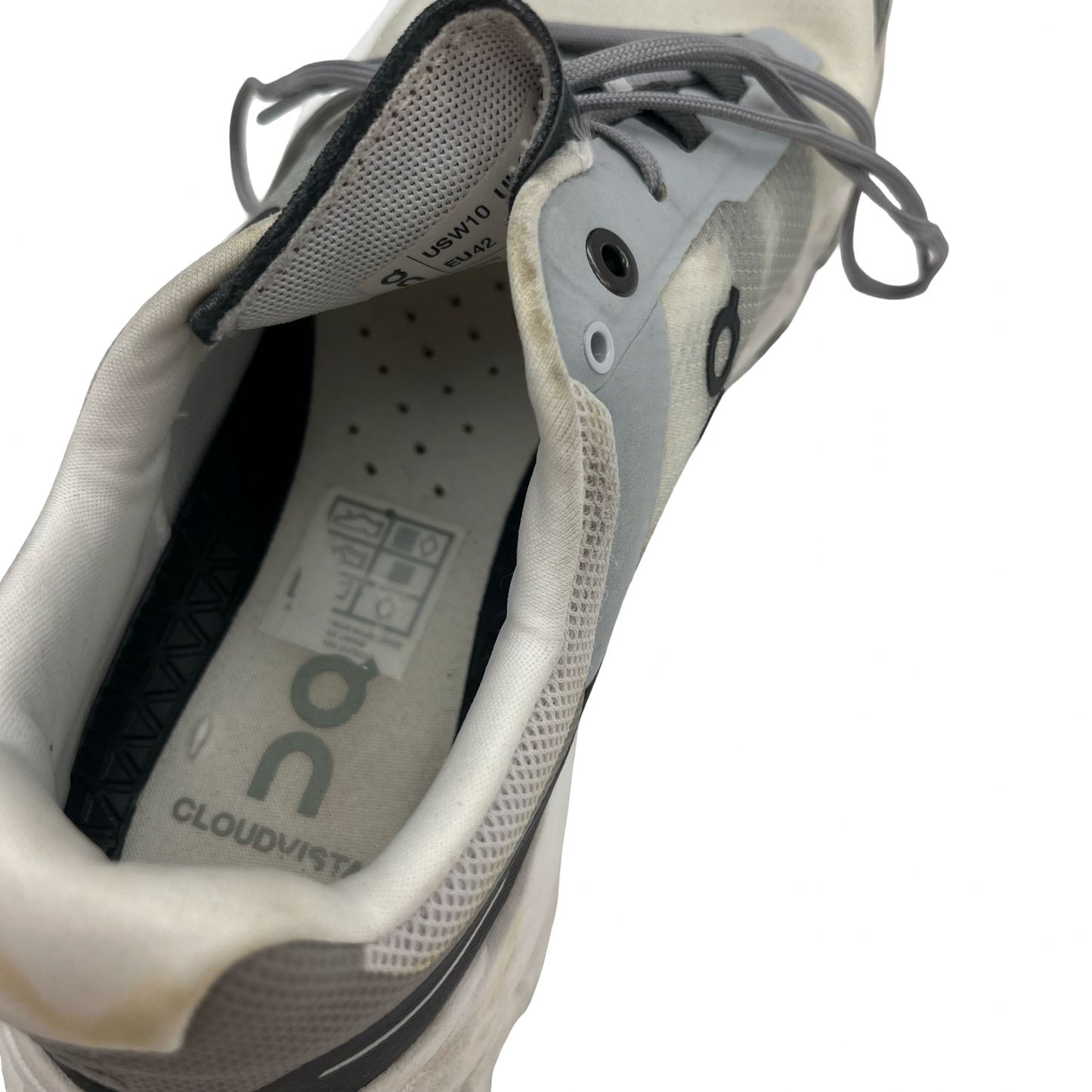 Shoes Athletic By On Cloud In Black & Cream, Size:10