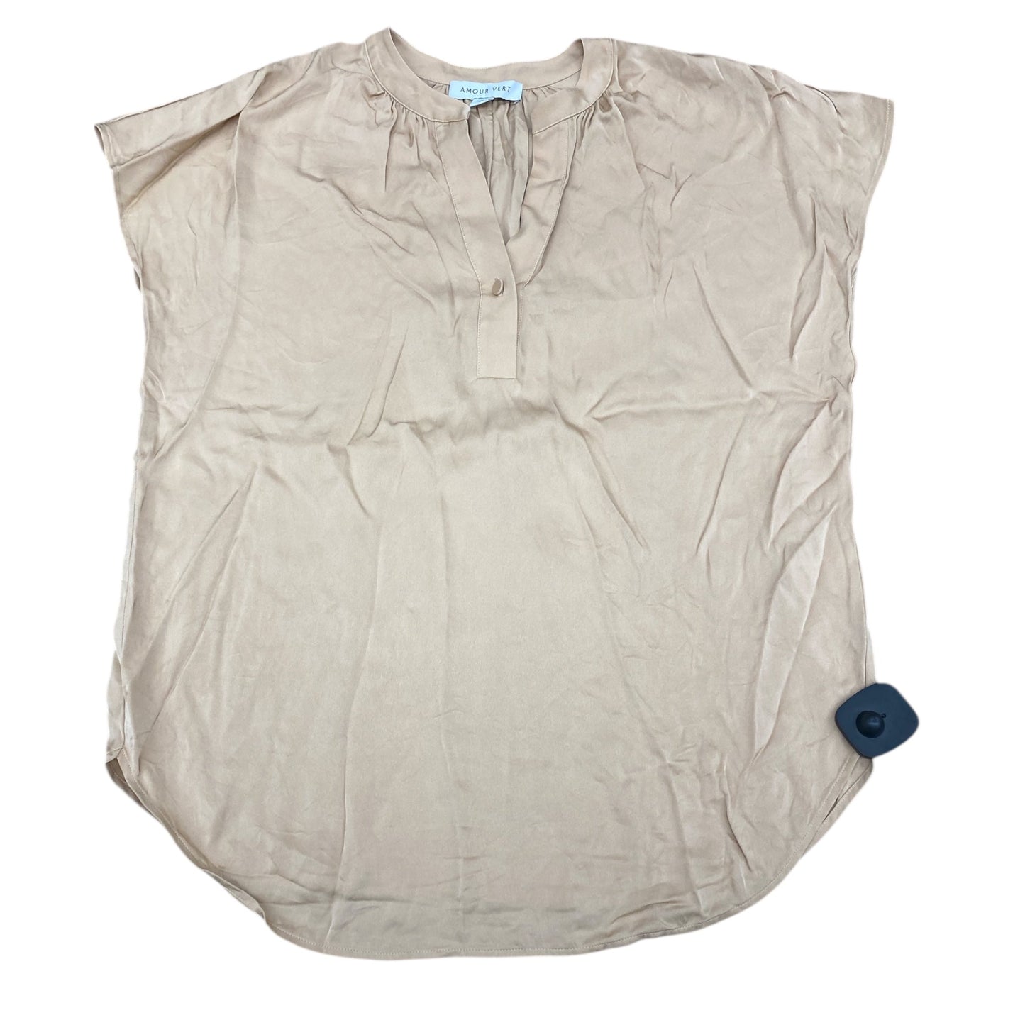 Top Ss By Amore In Beige, Size:S