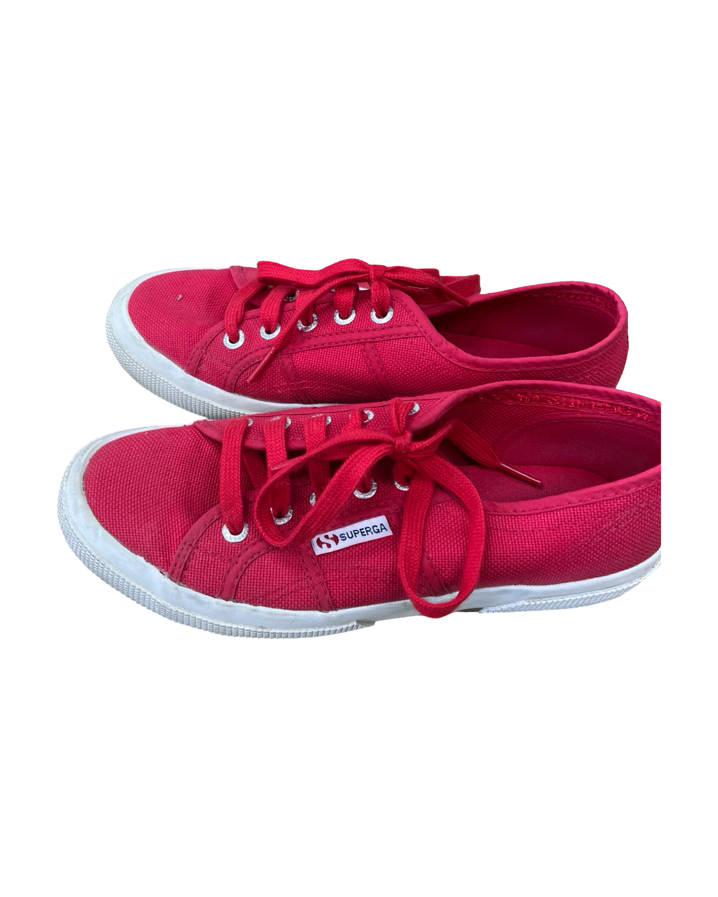 Shoes Sneakers By Superga In Red, Size:6.5