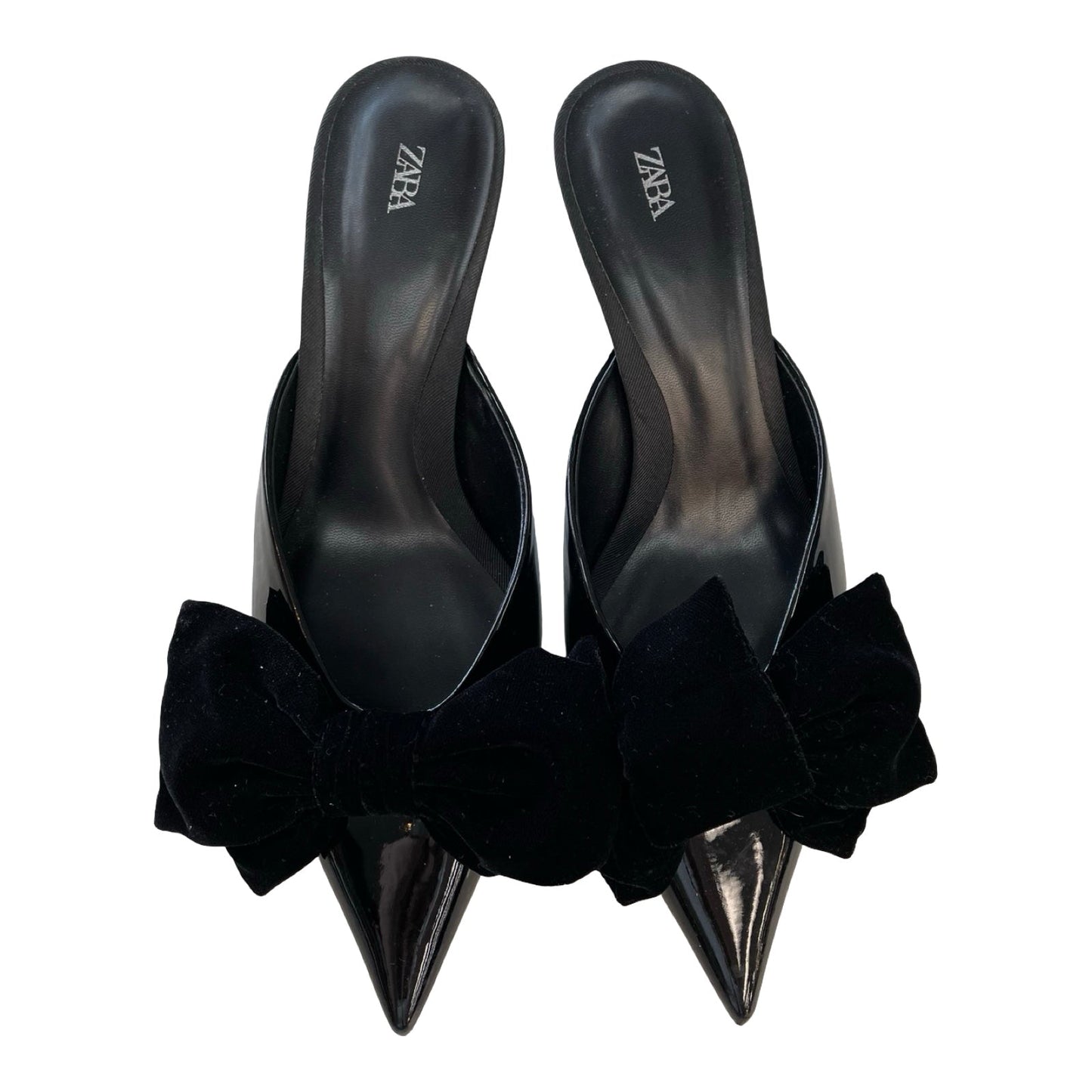 Shoes Heels Kitten By Zara In Black, Size:9