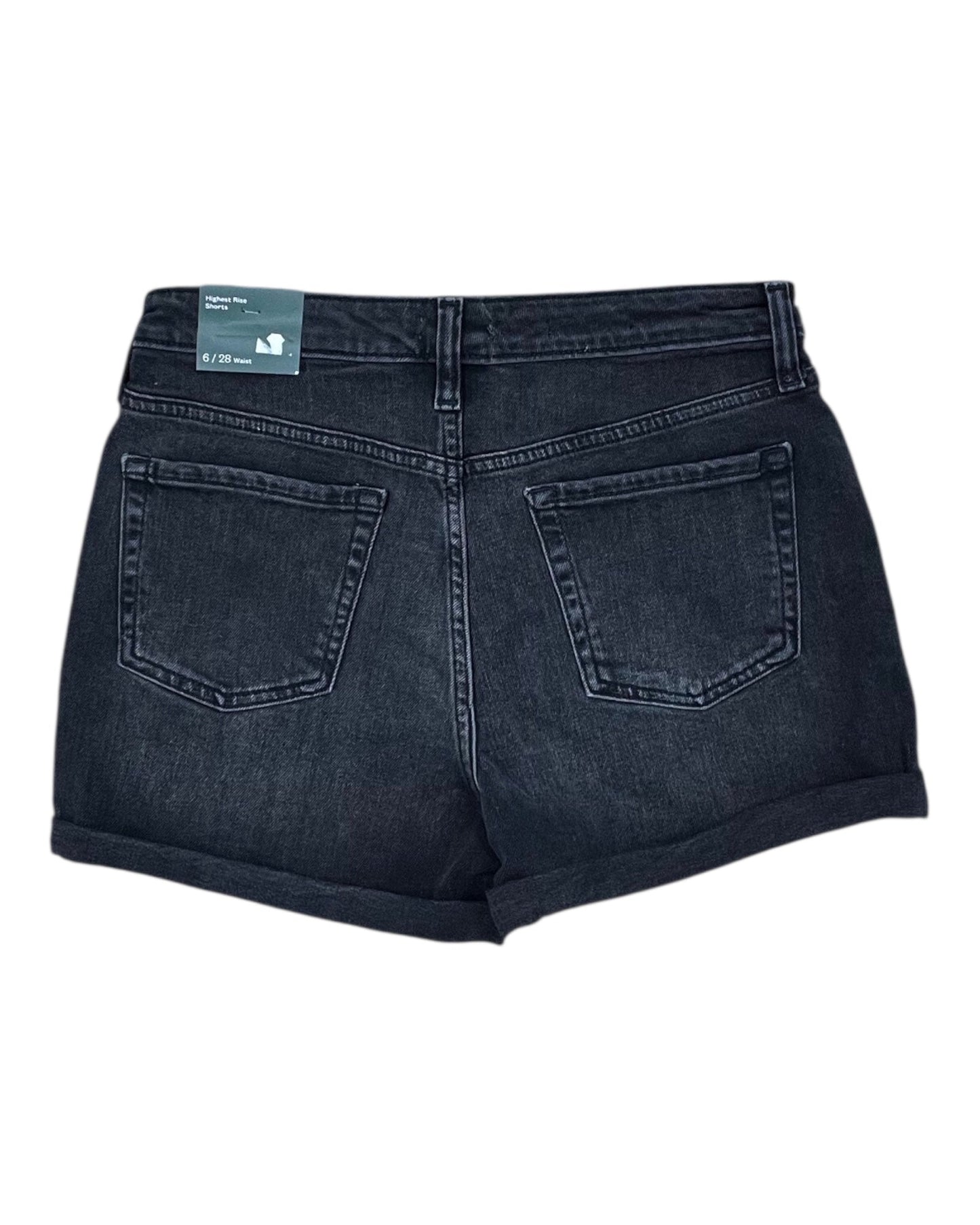 Shorts By Wild Fable In Black Denim, Size:6