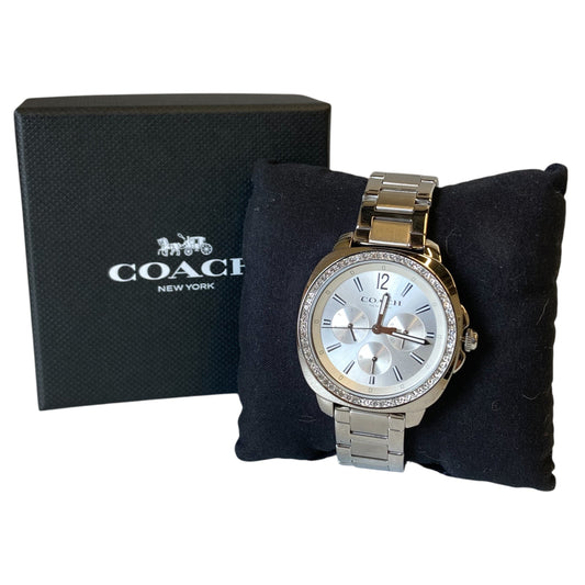 Watch Designer By Coach In Silver