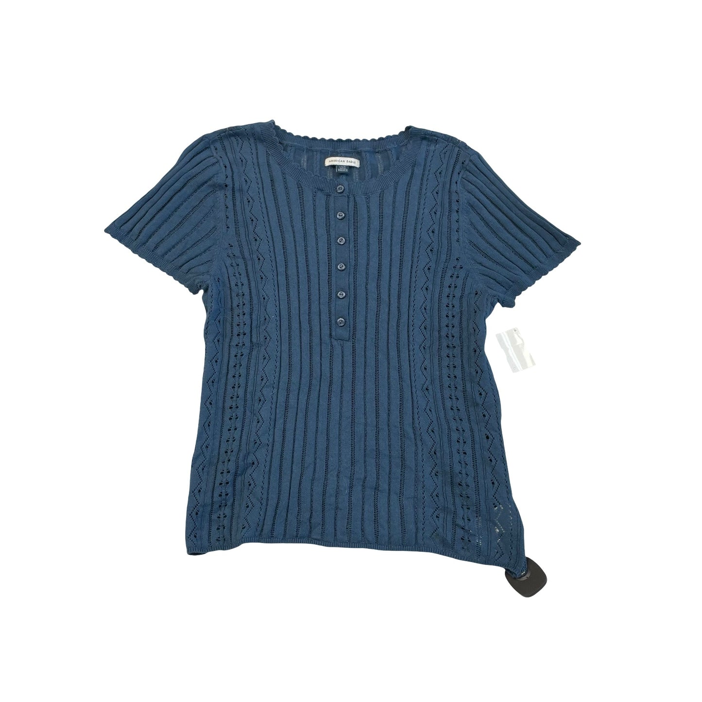 Top Ss By American Eagle In Blue, Size:L