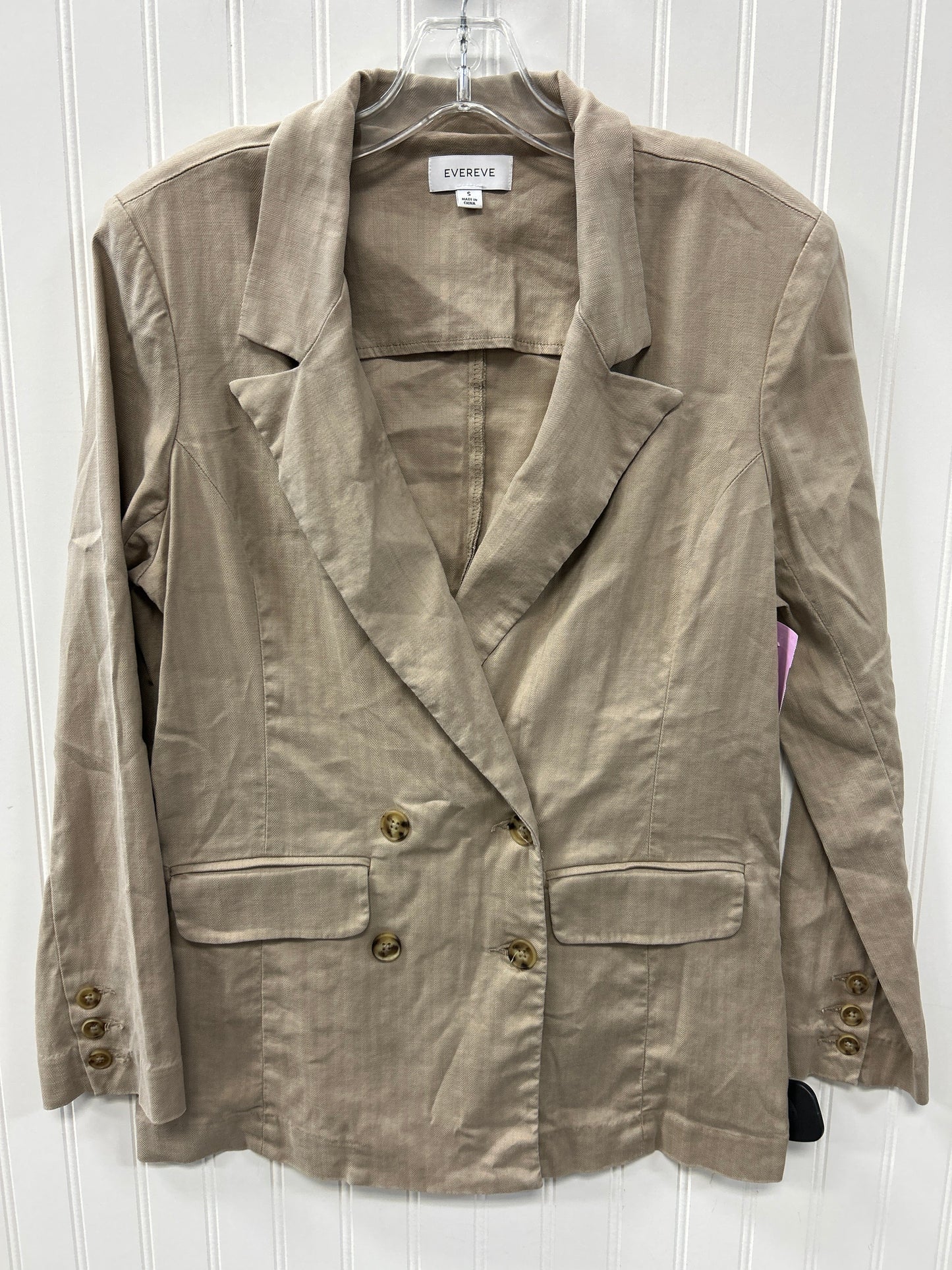 Blazer By Evereve In Taupe, Size:S