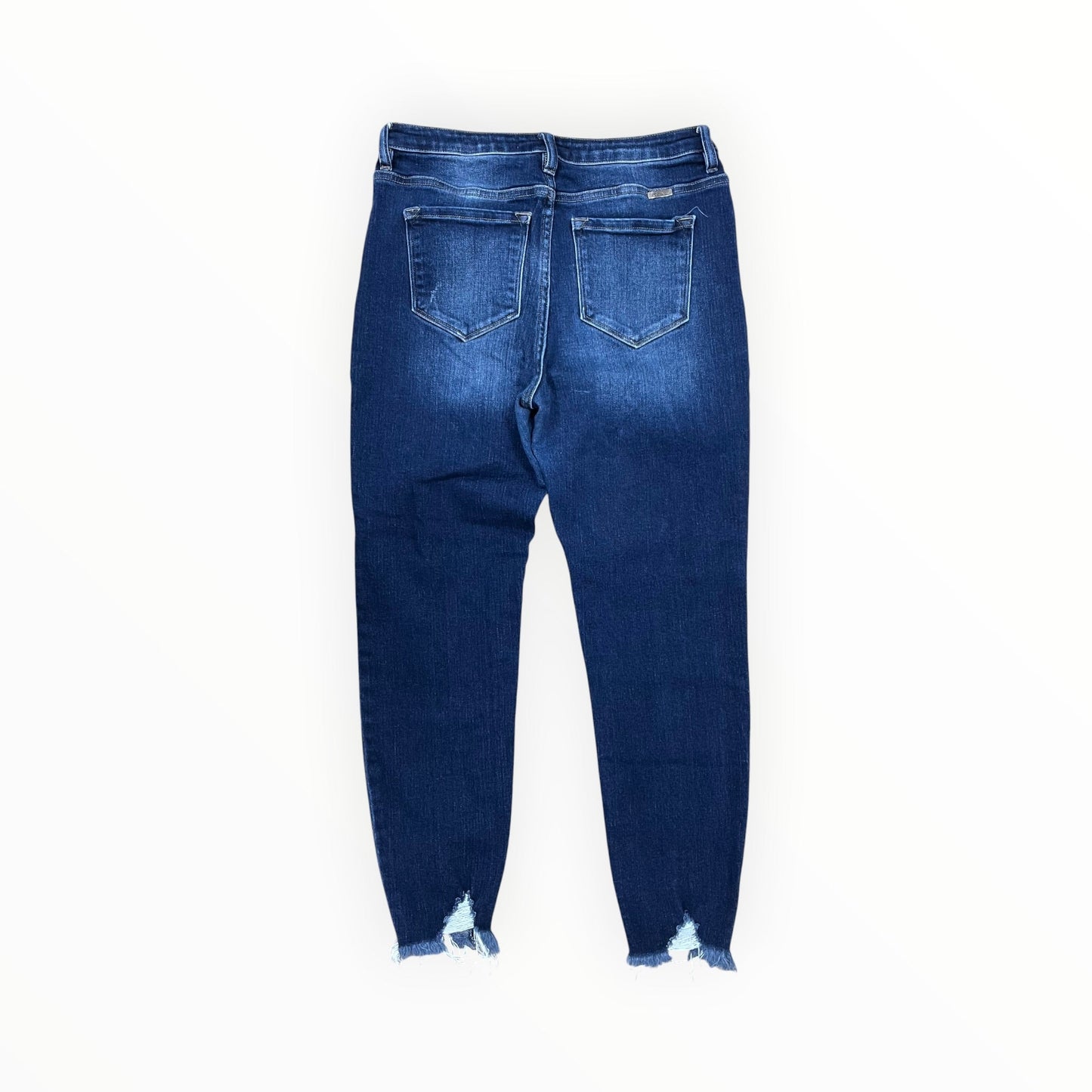 Jeans Skinny By Kancan In Blue Denim, Size:10