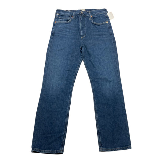 Jeans Straight By Citizens Of Humanity In Blue Denim, Size:10