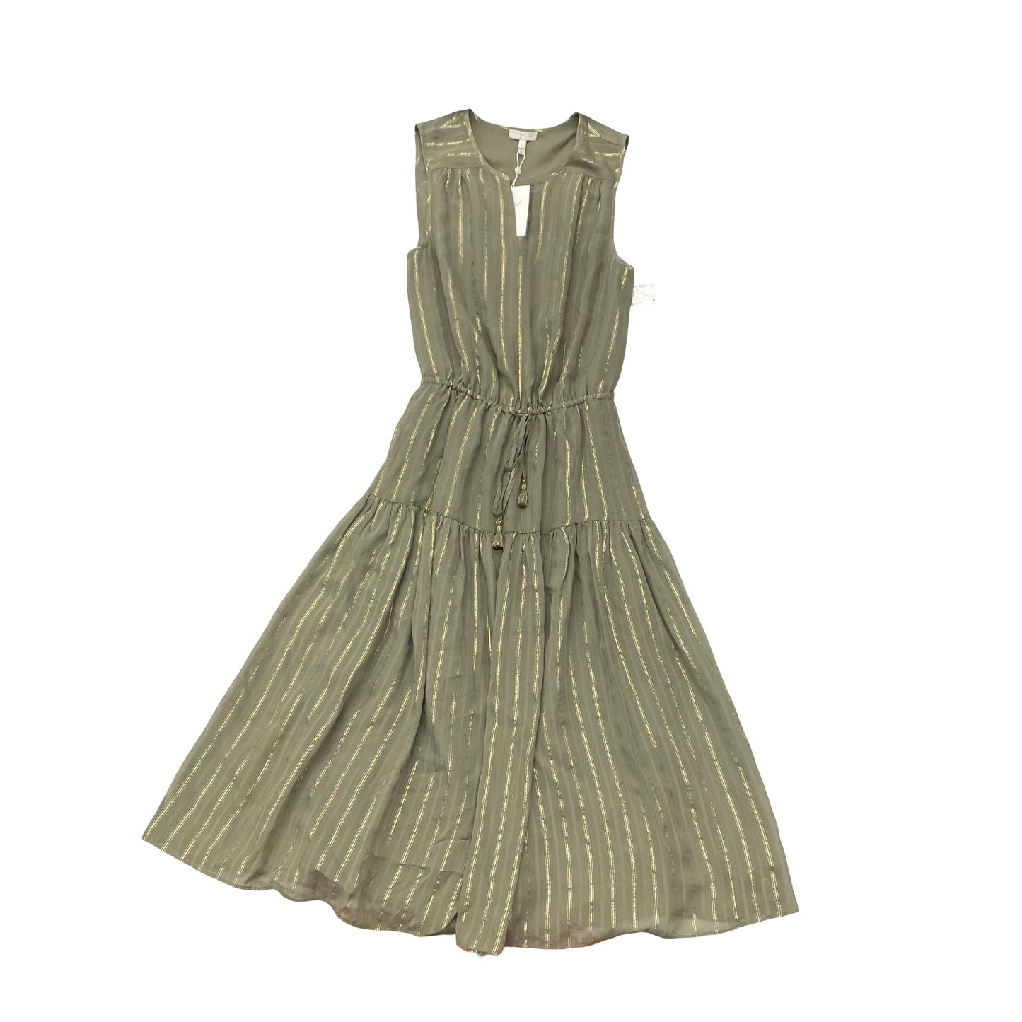 Dress Casual Midi By Joie In Striped Pattern, Size:S