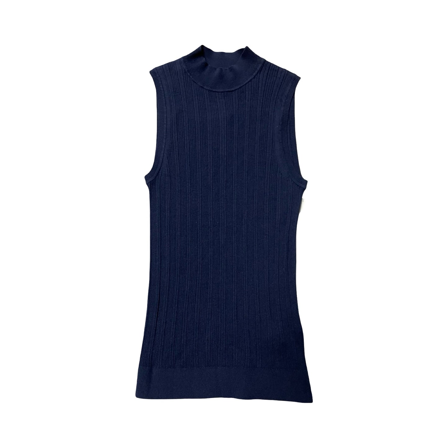 Top Sleeveless By Banana Republic In Navy, Size:Xs