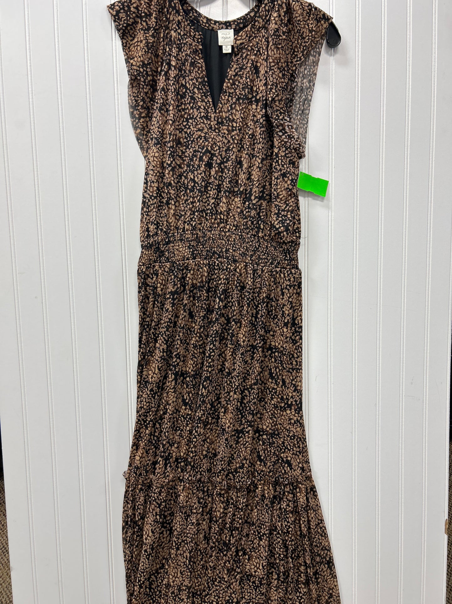 Dress Casual Maxi By Cmc In Animal Print, Size:M