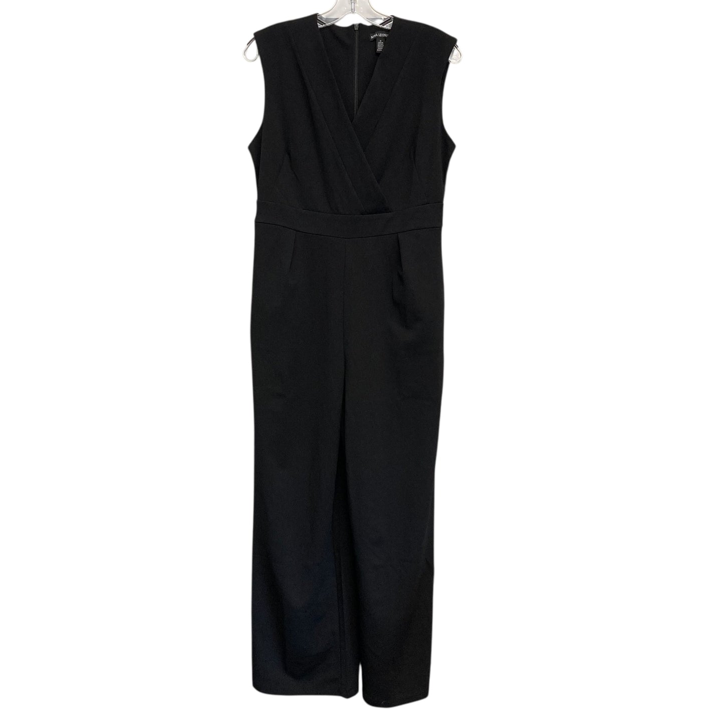 Jumpsuit By Nina Leonard In Black, Size:M