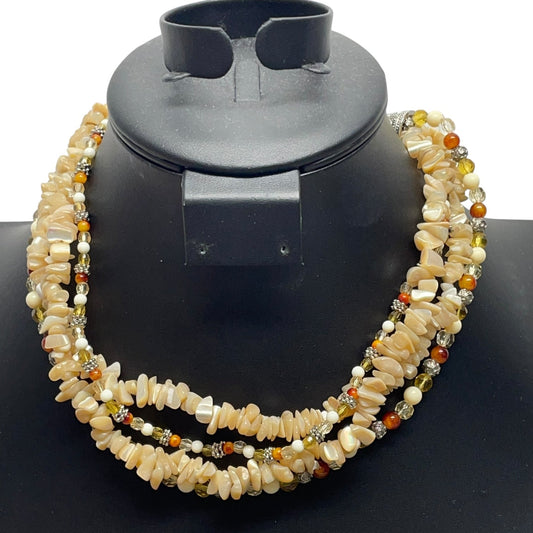 Necklace Layered By Clothes Mentor