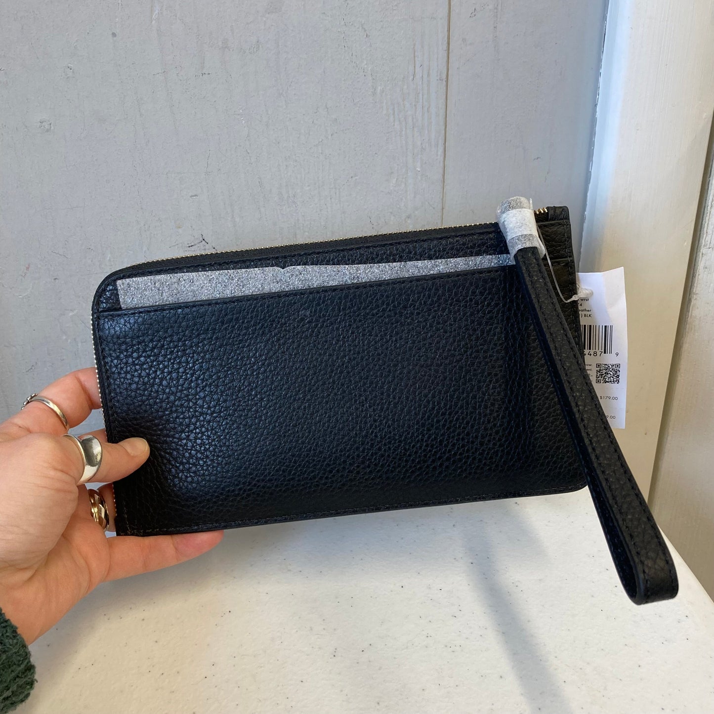 Wristlet Designer By Kate Spade In Black, Size:Small