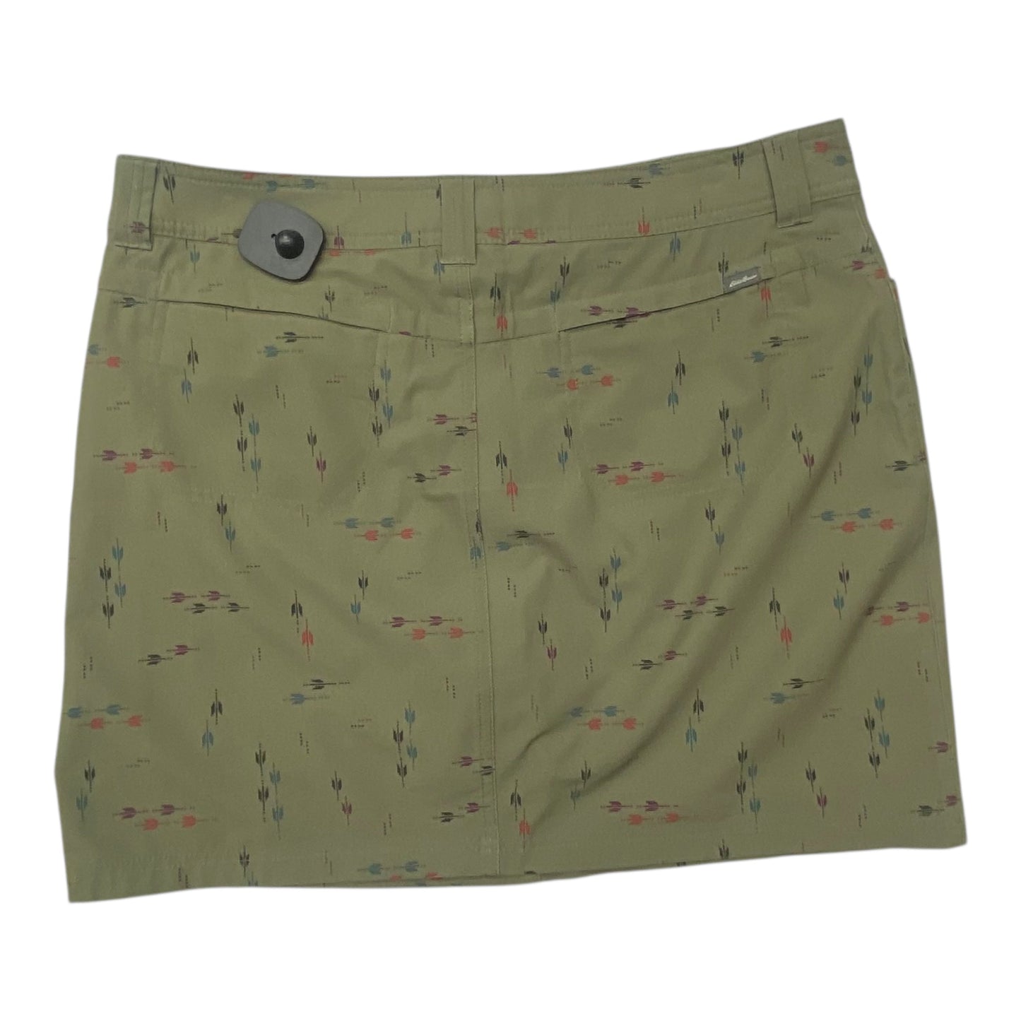 Skort By Eddie Bauer In Green, Size:10