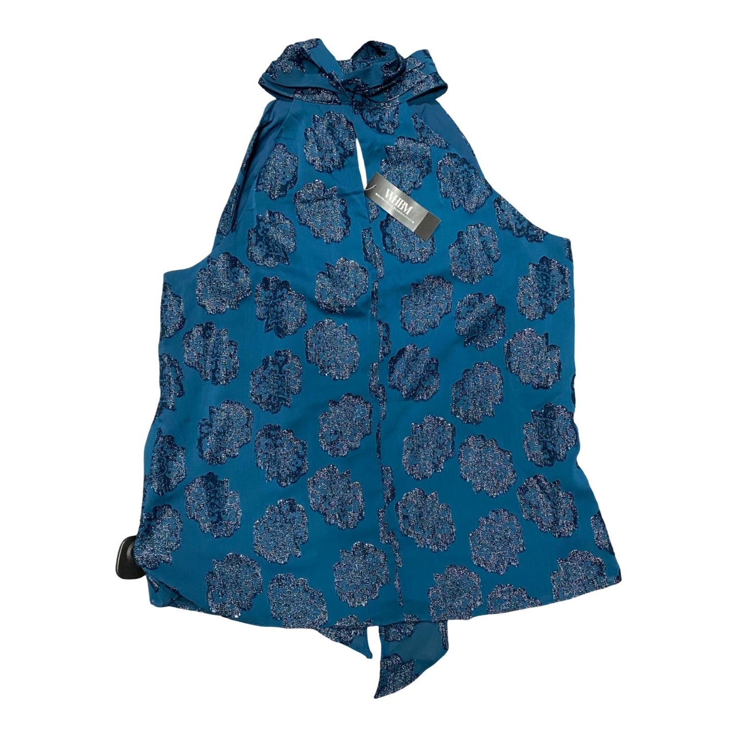 Top Sleeveless By White House Black Market In Teal, Size:12
