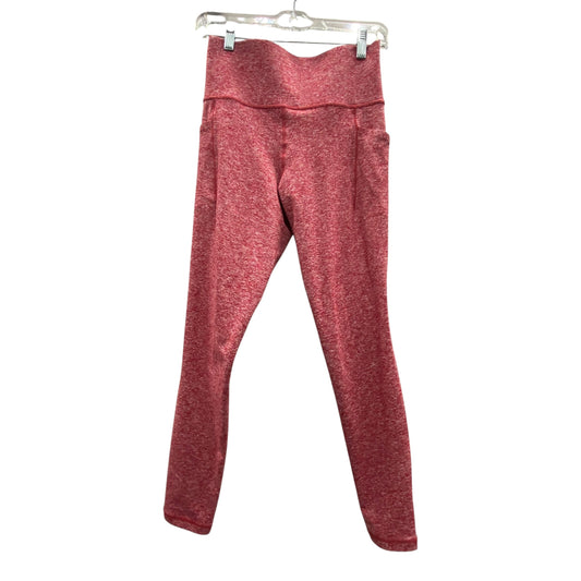 Athletic Leggings By Athleta In Red, Size:S