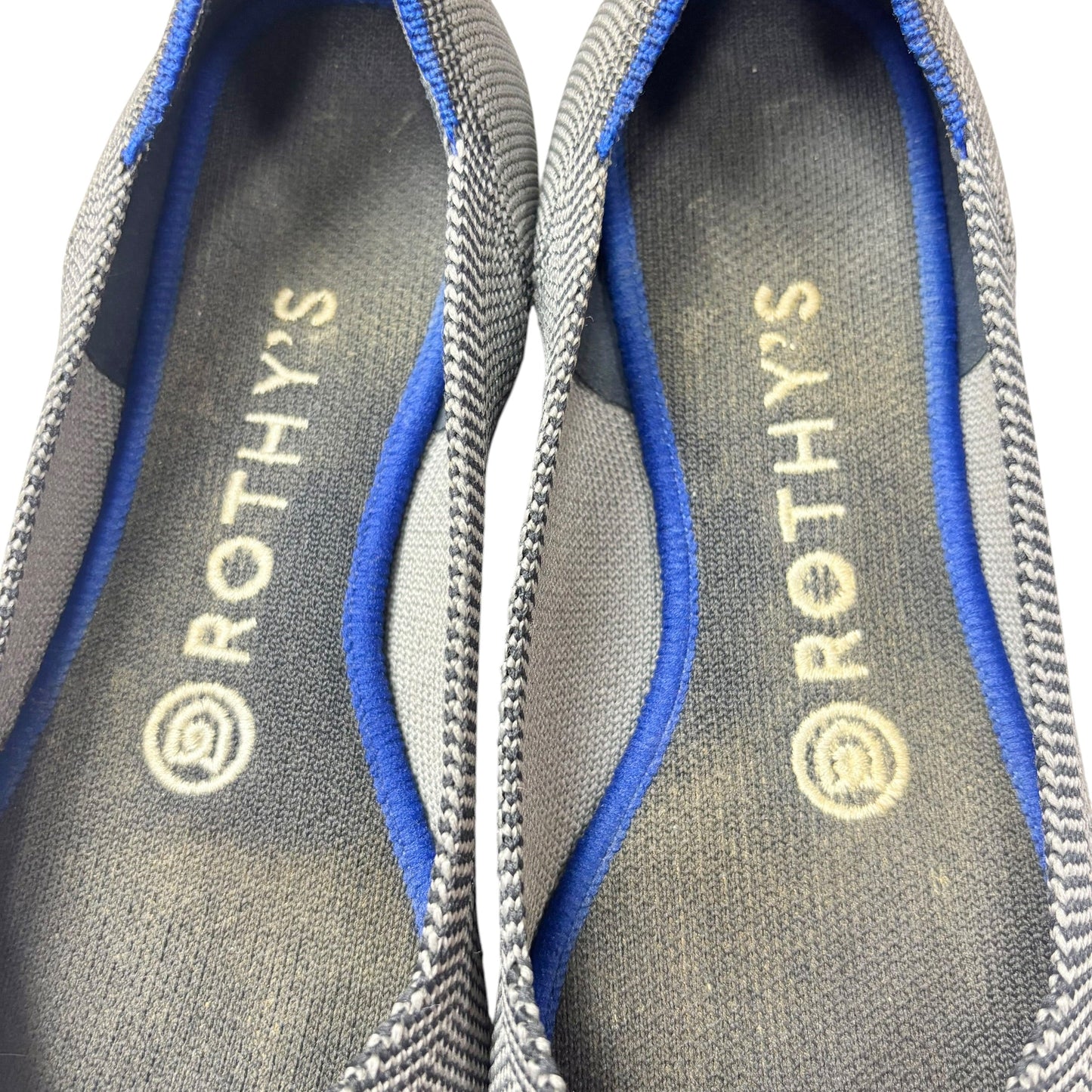 Shoes Flats By Rothys In Grey, Size: 7