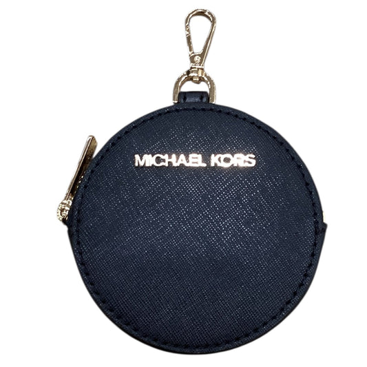 Coin Purse Designer By Michael Kors In Black & Gold, Size:Small