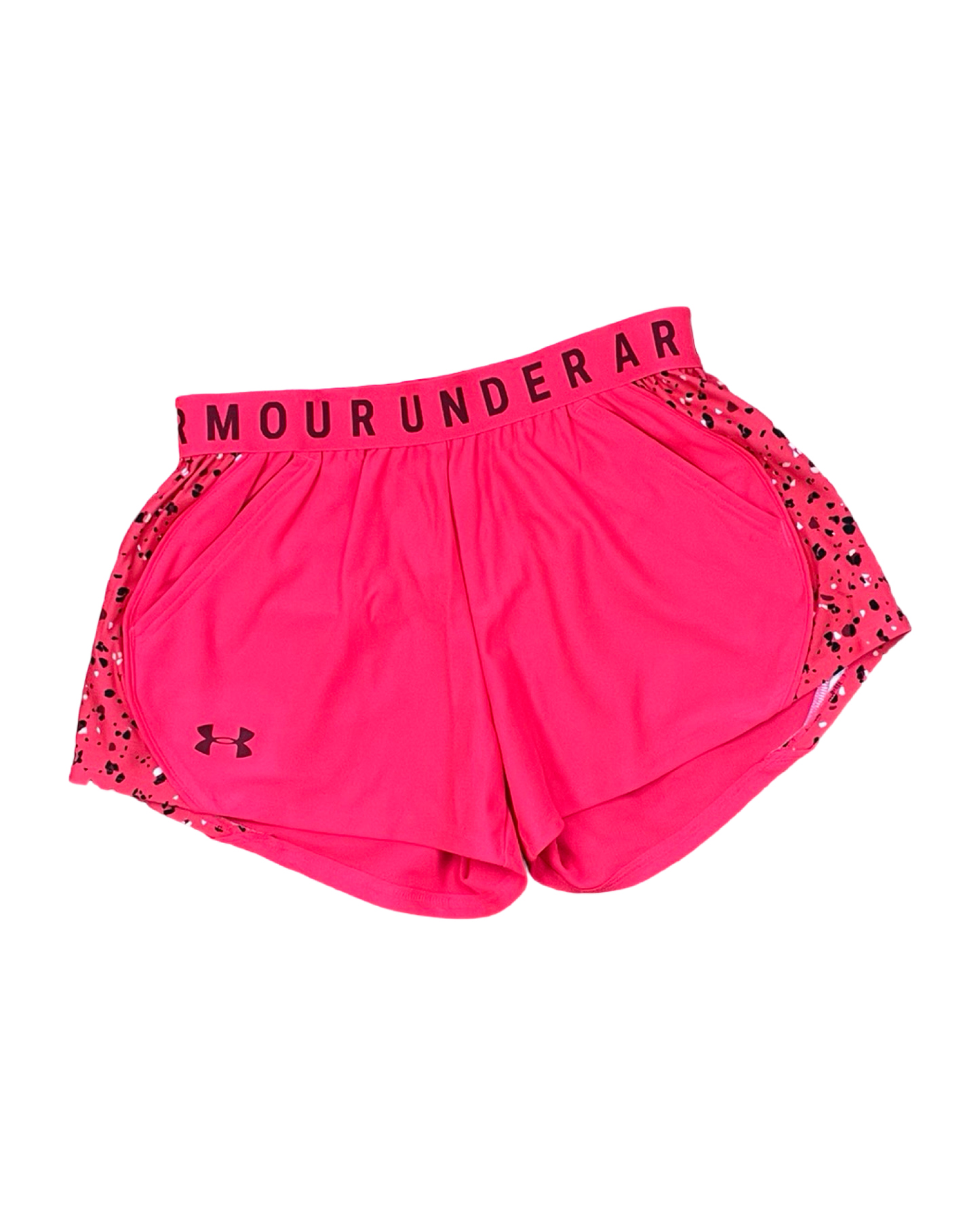 Athletic Shorts By Under Armour In Pink, Size:S