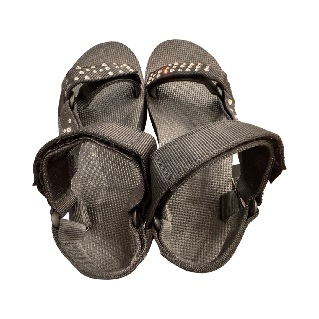 Sandals Heels Platform By Teva In Black, Size:6