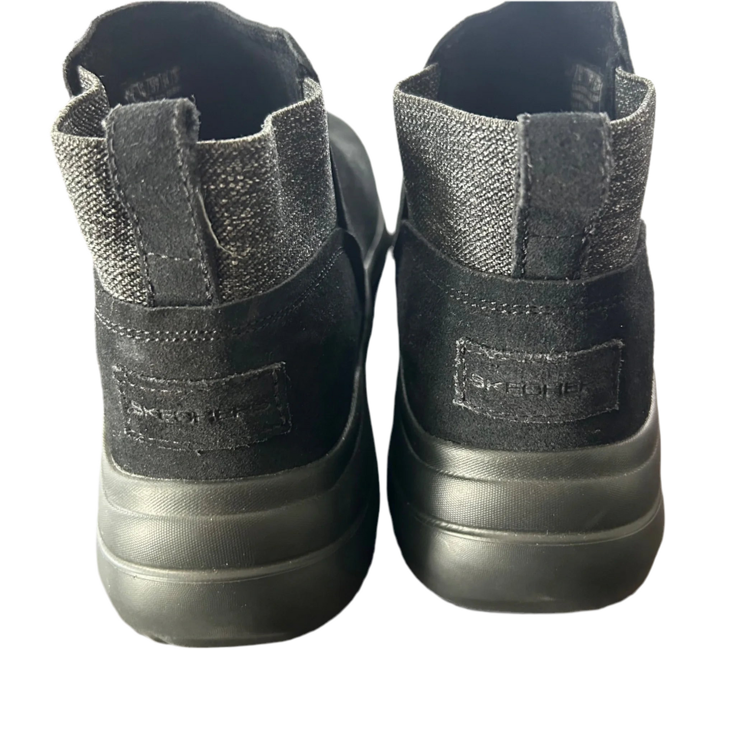 Boots Ankle Flats By Skechers In Black, Size: 7