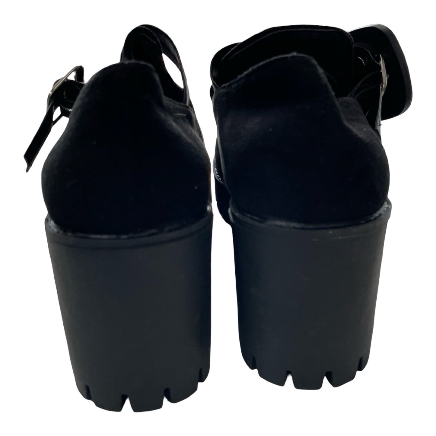 Shoes Heels Block By Clothes Mentor In Black, Size:9.5