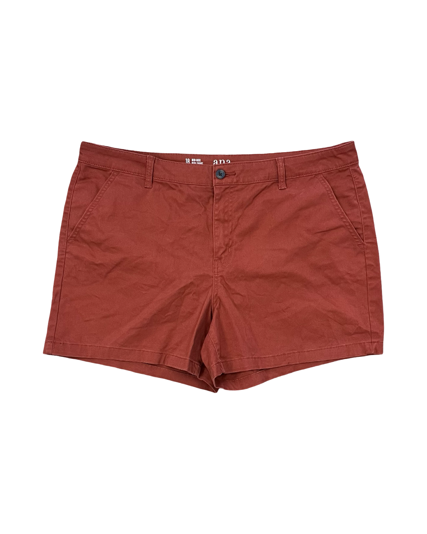 Shorts By Ana In Orange, Size:18