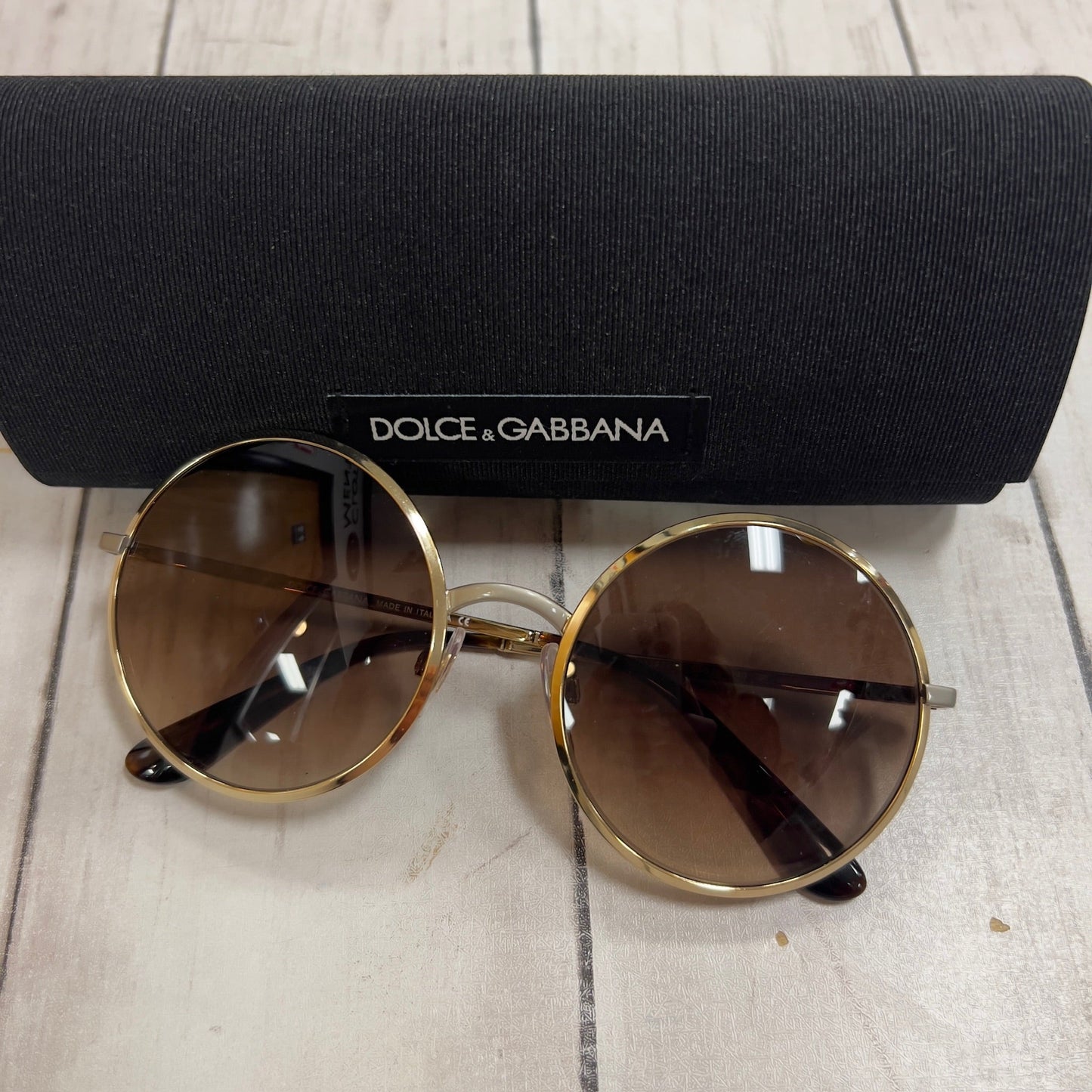 Sunglasses Luxury Designer By Dolce And Gabbana