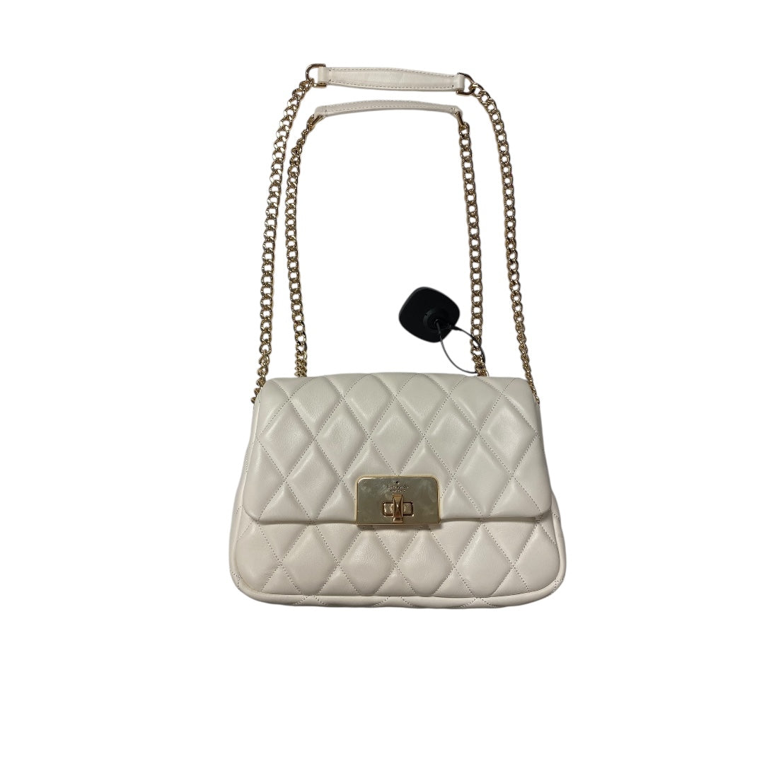 Handbag Designer By Kate Spade In Cream, Size:Medium