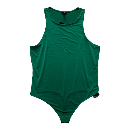 Top Sleeveless By Express In Green, Size:Xl